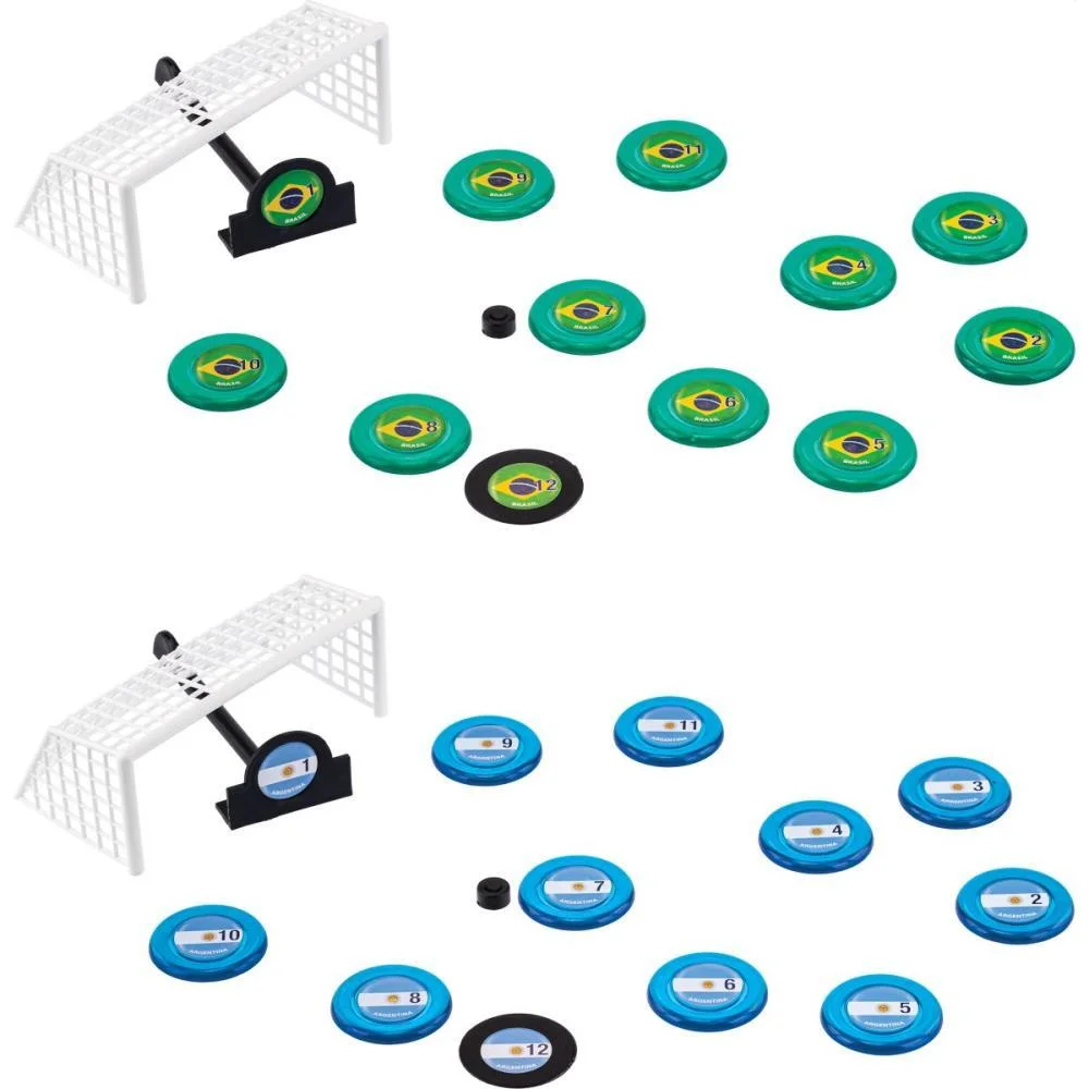 FUTEBOL DE BOTAO BRASIL X ARGENTINA GULLIVER (UNIDADE) - imagem 2