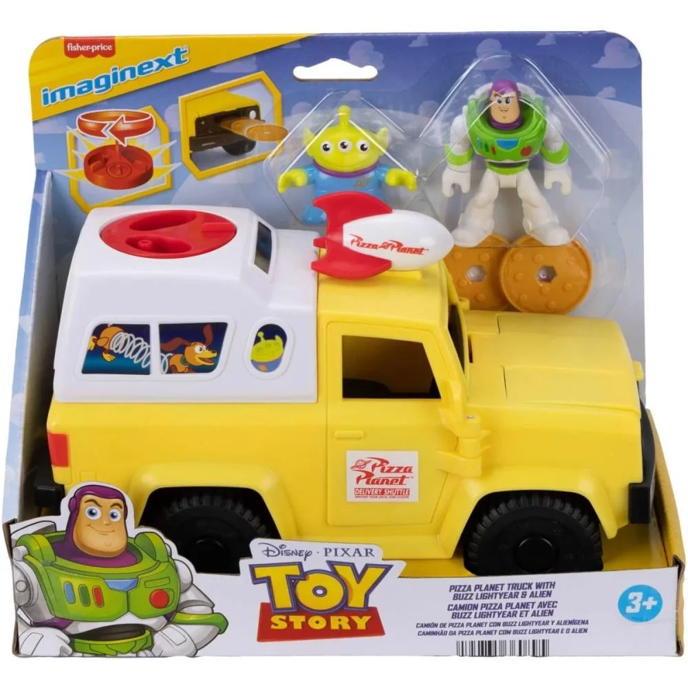 IMAGINEXT TOY STORY CAMINH. PIZZA PLANET MATTEL (UNIDADE) - imagem 8