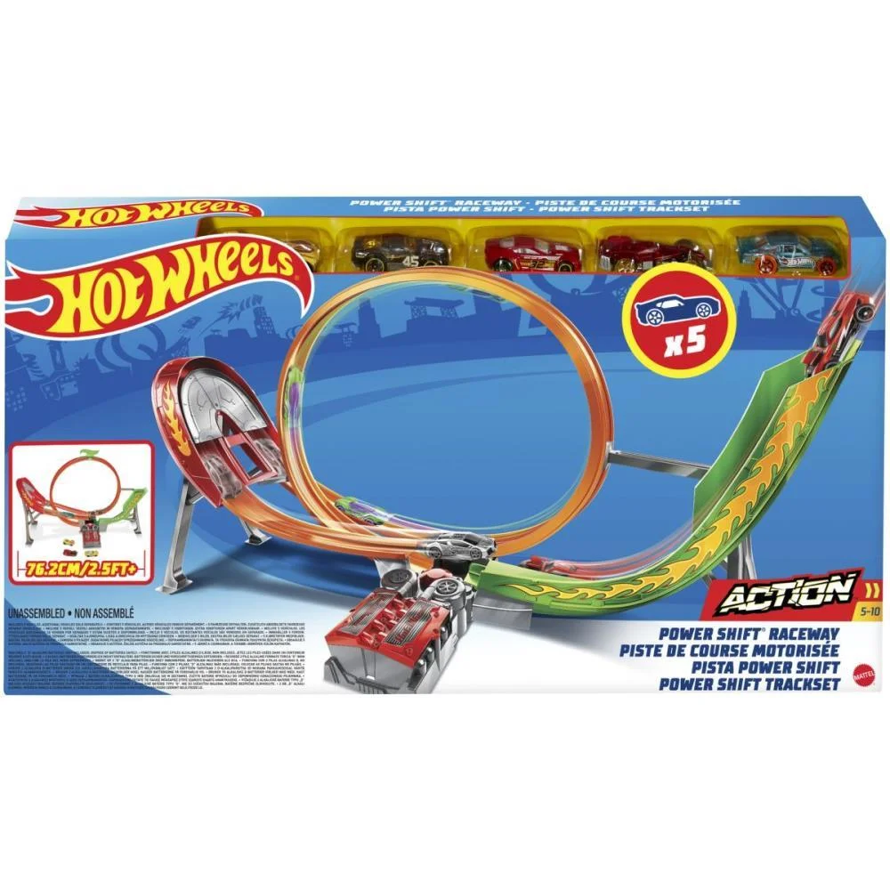 HOT WHEELS PISTA ACTION POWER SHIFT TRACKSET MATTEL (UNIDADE) - imagem 4