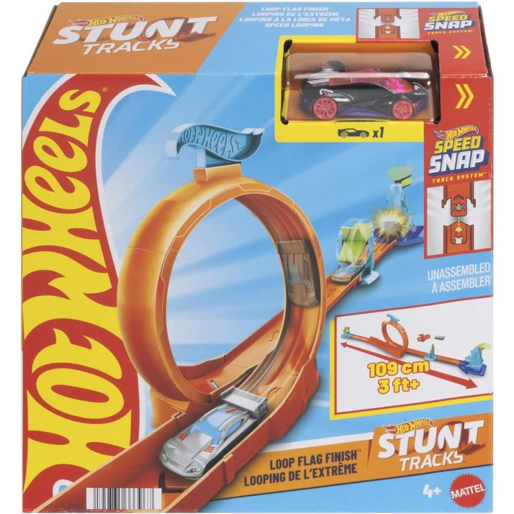 HOT WHEELS PISTA ACTION PISTA DE ACROBACIAS SURPRESA(S MATTEL (UNIDADE) - imagem 5