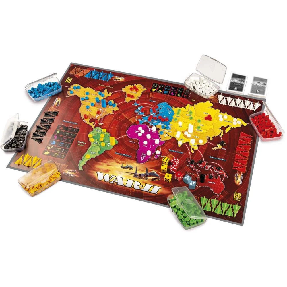 Jogo De Tabuleiro War Ii Grow (Unidade) - imagem 3