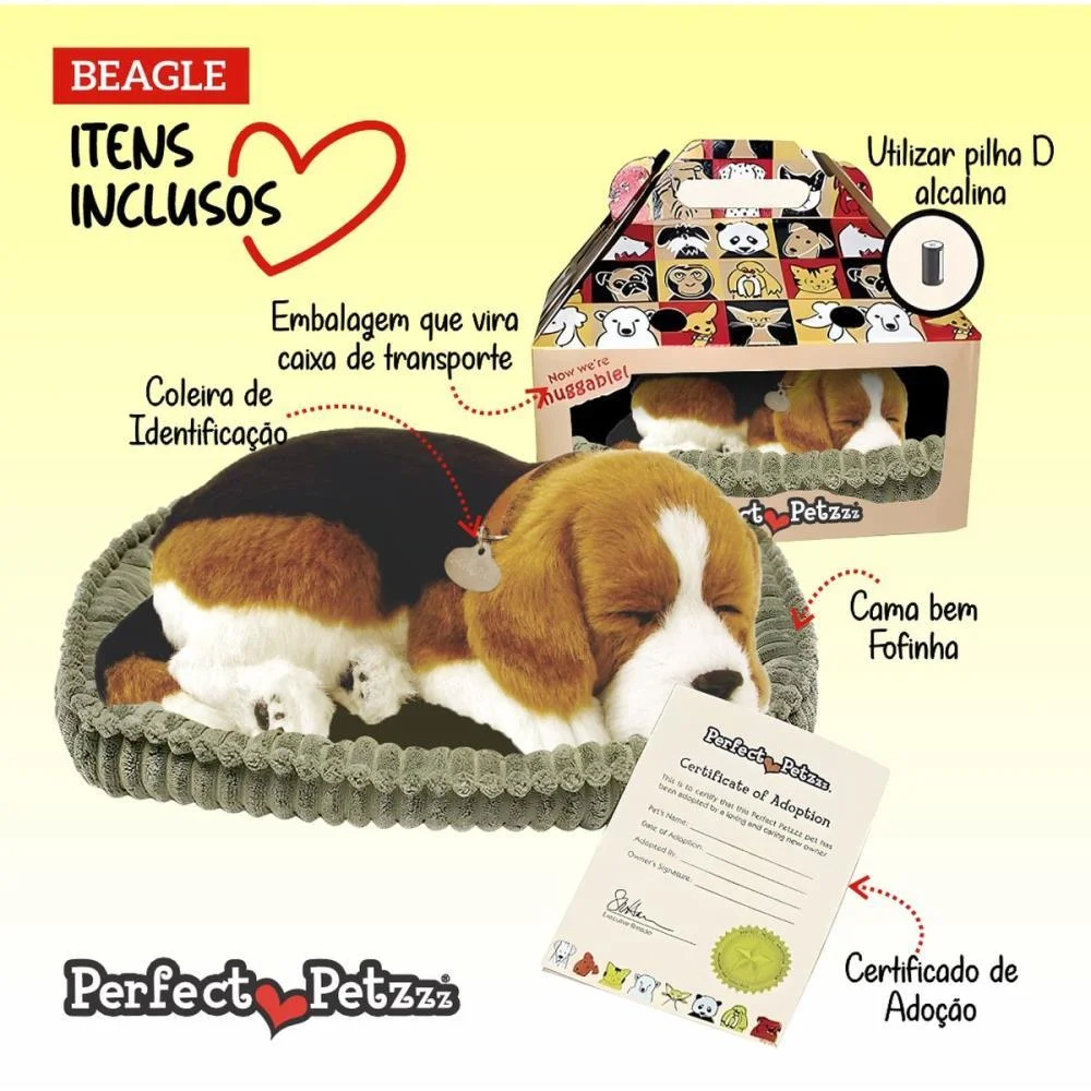 PERFECT PETZZZ FILHOTE CACHORRO BEAGLE IMEX (UNIDADE) - imagem 4