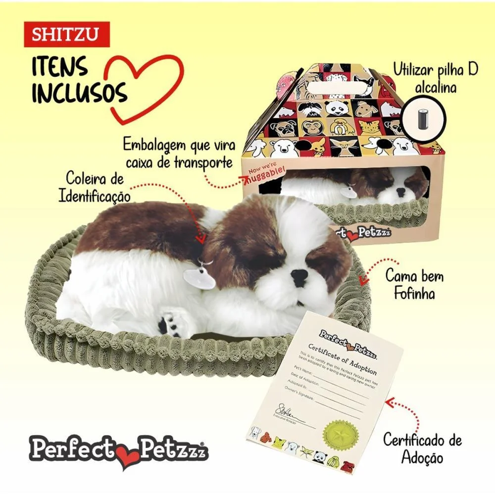 PERFECT PETZZZ FILHOTE CACHORRO SHIH TZU IMEX (UNIDADE) - imagem 4