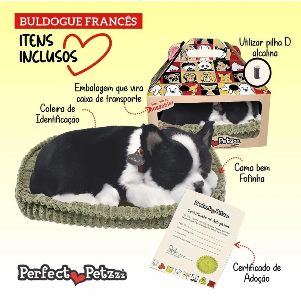 PERFECT PETZZZ FILHOTE CACHORRO BULDOG FRANCES IMEX (UNIDADE) - imagem 3