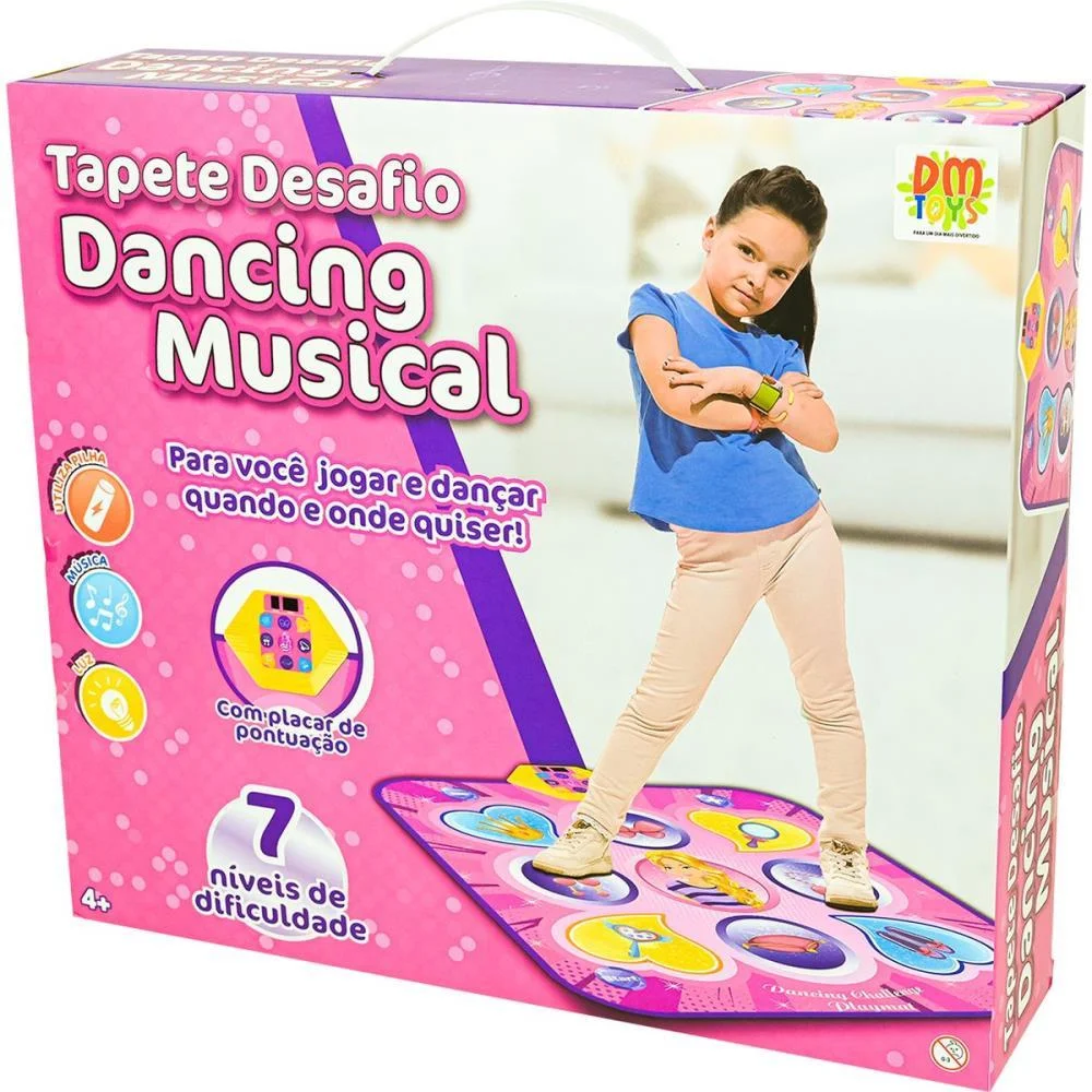 TAPETE MUSICAL DESAFIO DANCING MUSICAL DM TOYS (UNIDADE) - imagem 3