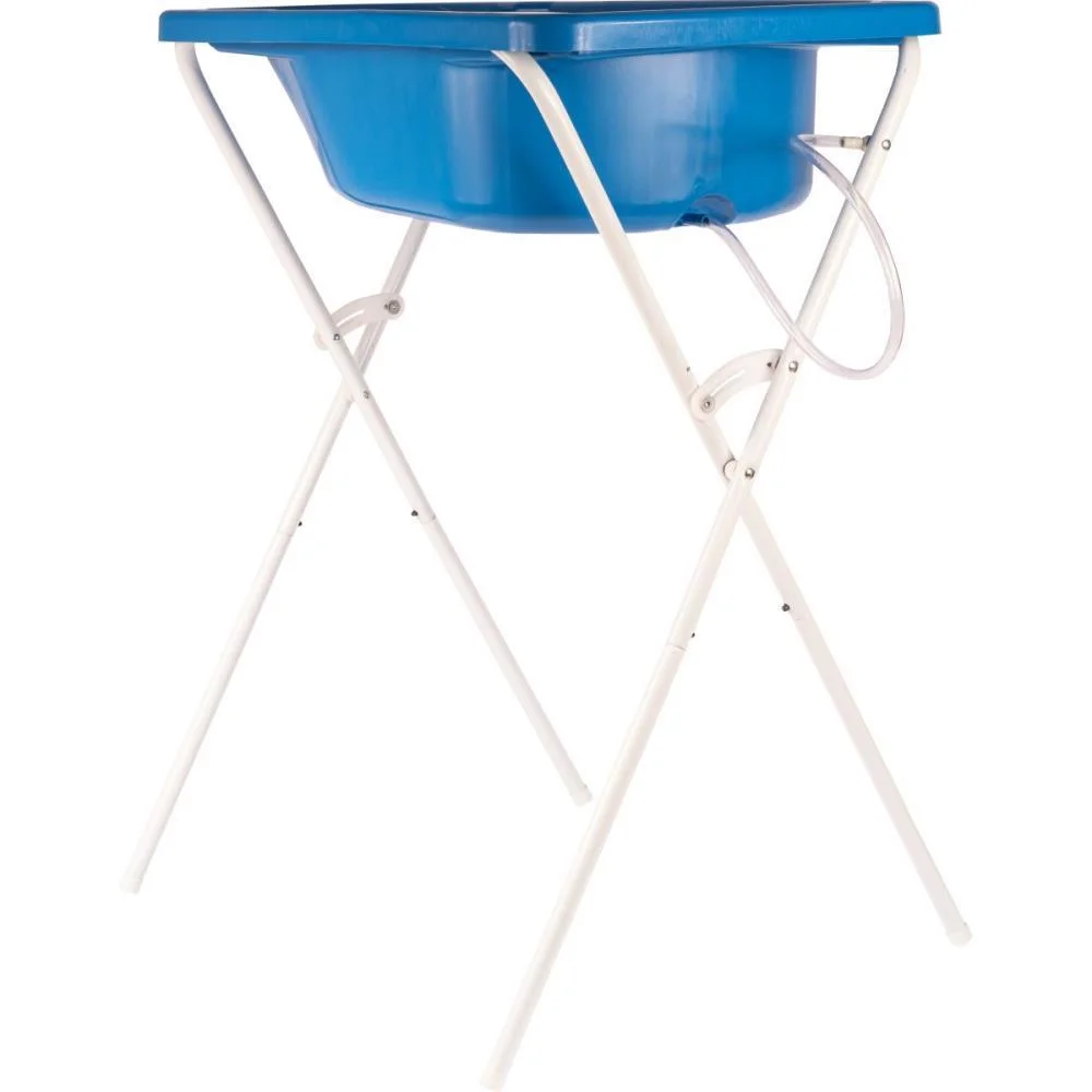 BANHEIRA TANQUE AZUL C/SUPORTE 34L STYLL BABY (UNIDADE) - imagem 4