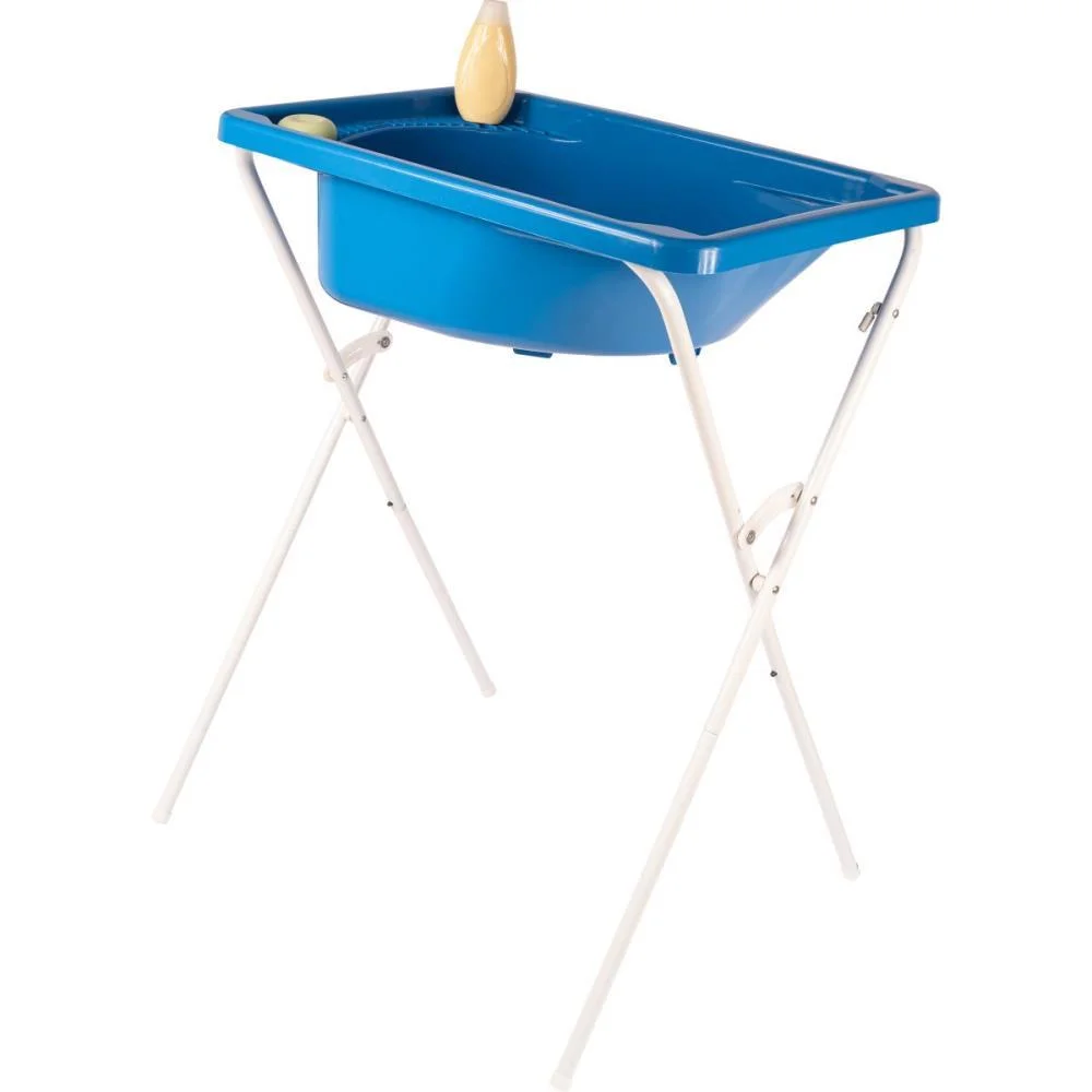BANHEIRA TANQUE AZUL C/SUPORTE 34L STYLL BABY (UNIDADE) - imagem 5