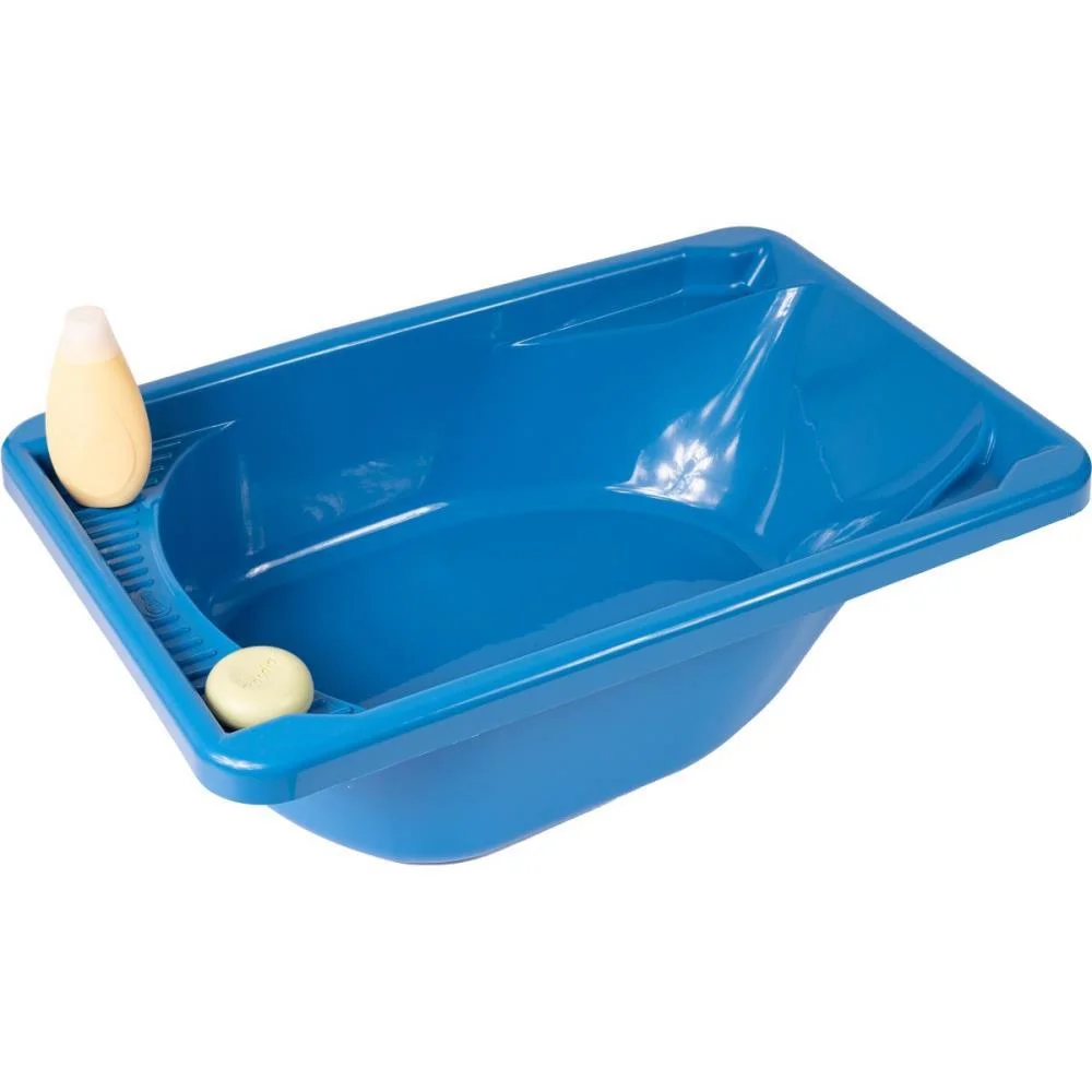 BANHEIRA TANQUE AZUL C/SUPORTE 34L STYLL BABY (UNIDADE) - imagem 7