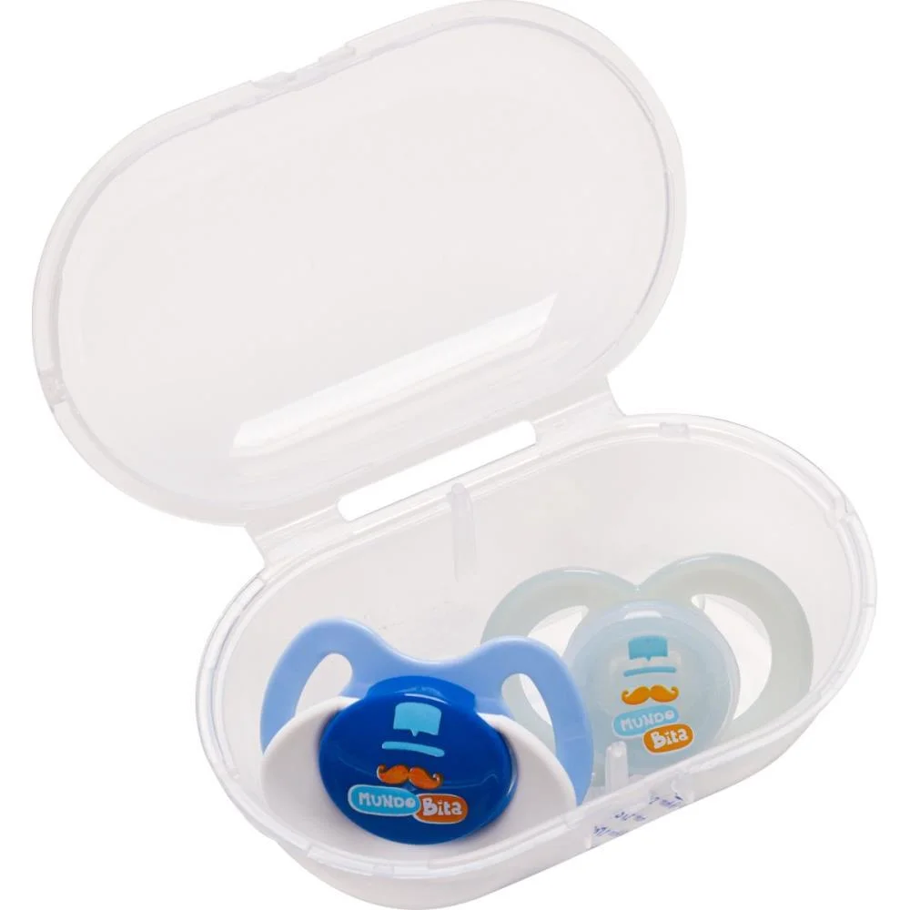 CHUPETA MUNDO BITA DIAENOIT SIL.ORT AZ LOLLY (BL.C/02) - imagem 2