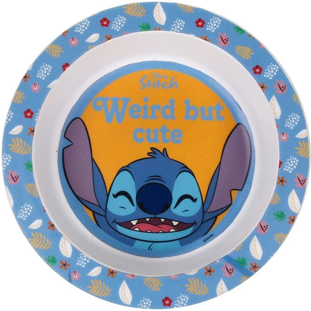 KIT ALIMENTACAO STITCH PRATO BOWL DERMIWIL (UNIDADE) - imagem 4