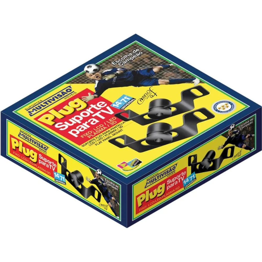 SUPORTE PARA TV FIXO LED/LCD/PLASMA ATE 84POL. MULTIVISAO (UNIDADE) - imagem 5