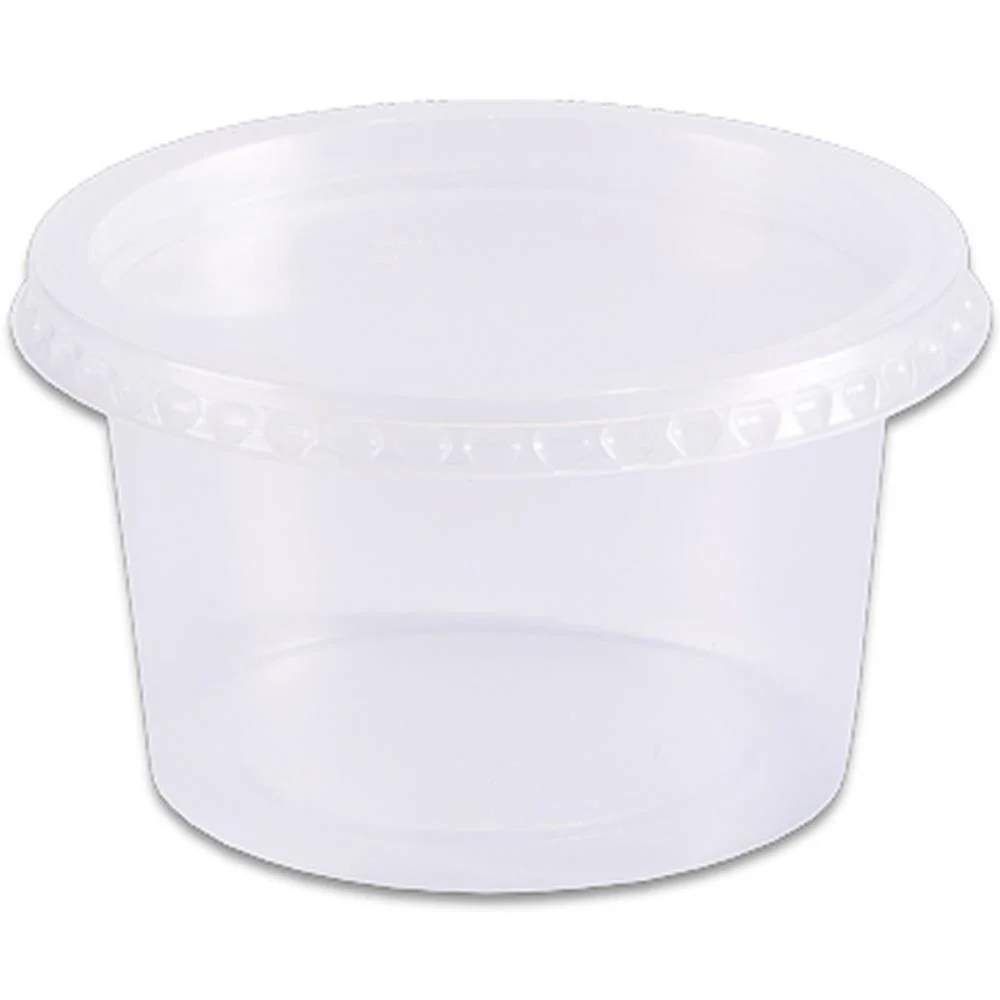 POTE DESCARTAVEL 250ML.REDONDO C/TAMPA PRAFESTA (PCT.C/24) - imagem 3