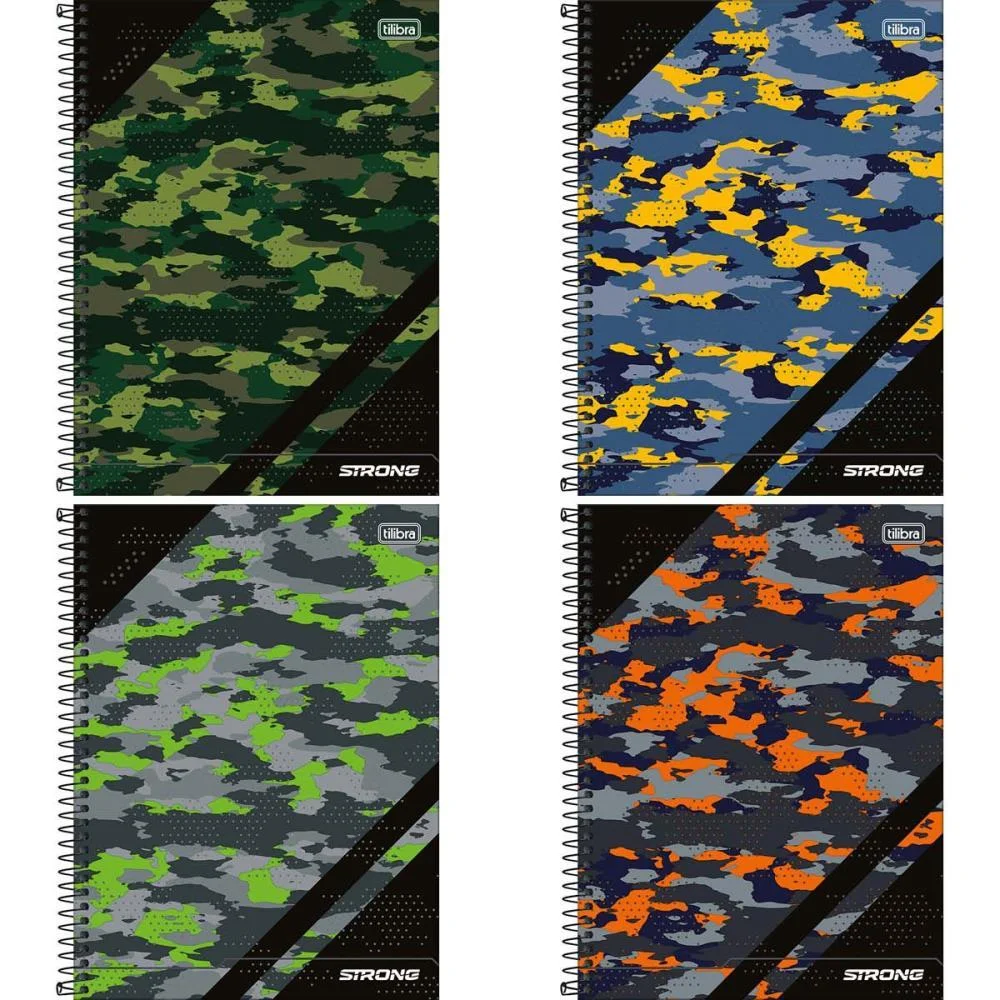 CADERNO 12X1 CAPA DURA STRONG 192 FOLHAS TILIBRA (PCT.C/04) - imagem 2