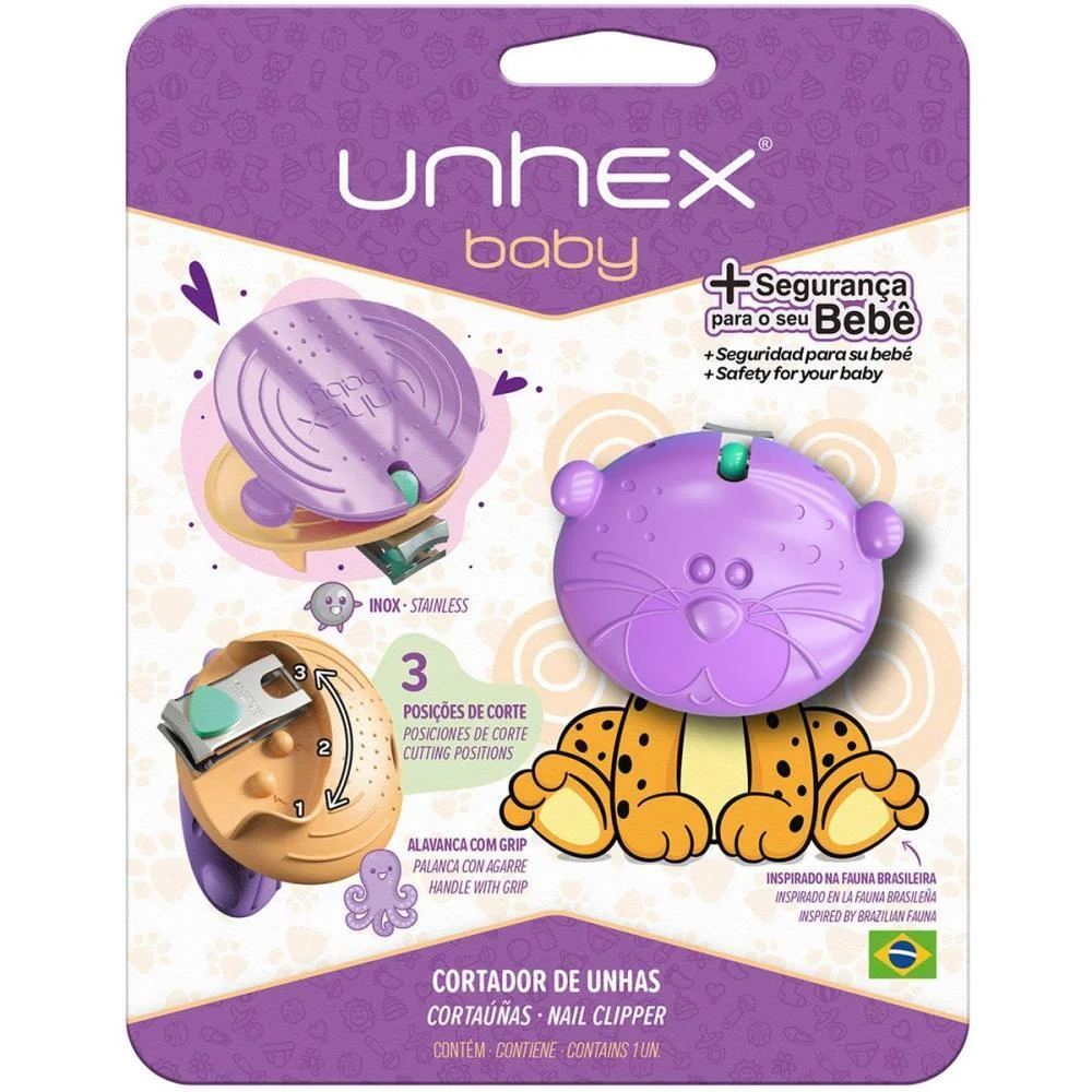 CORTADOR DE UNHA UNHEX BABY ONCA LL/LJ MERHEJE (UNIDADE) - imagem 4