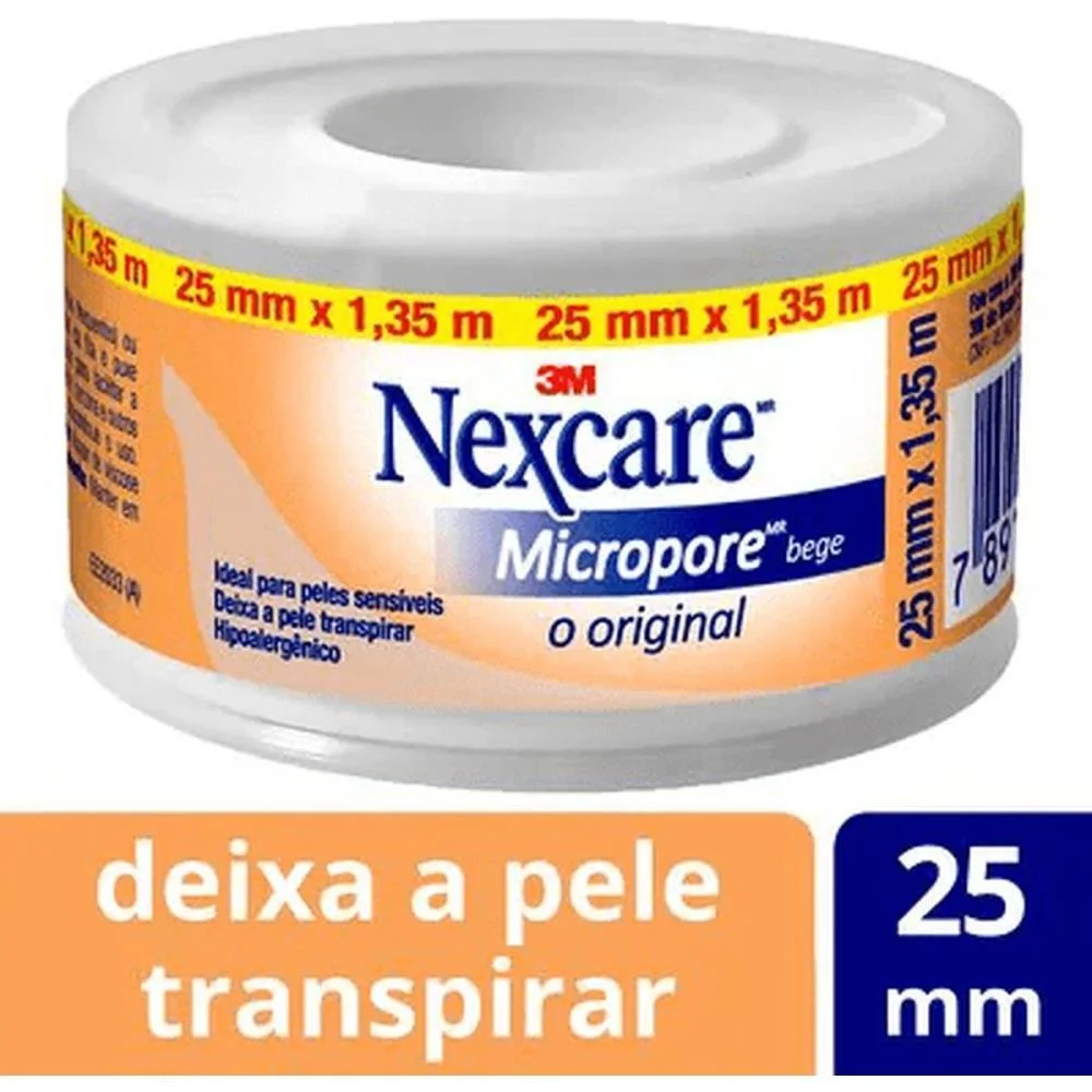 PRODUTOS FARMA NEXCARE MICROPOR.BG 25MMX1,35M 3M (UNIDADE) - imagem 10
