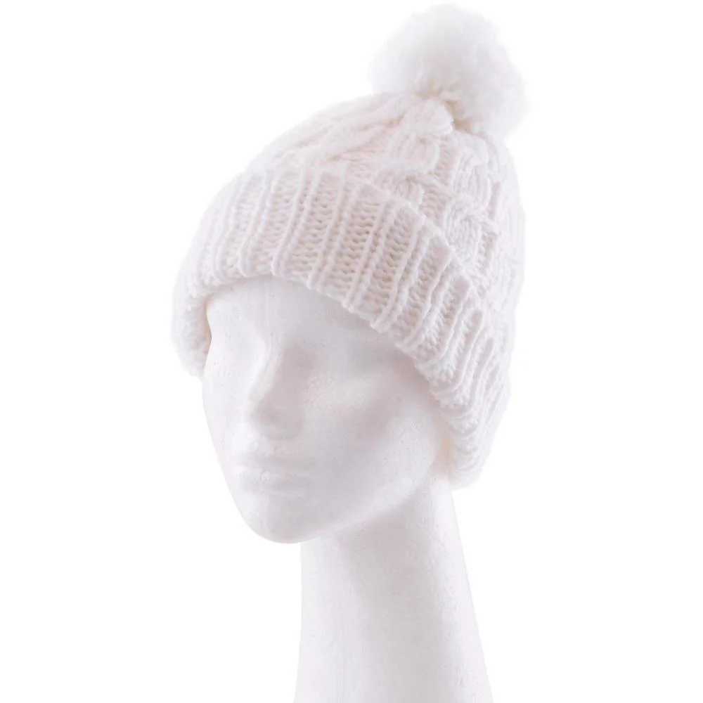 TOUCA CROCHE C/ POMPOM POLIESTER (S) RIO DE OURO (PCT.C/02) - imagem 2