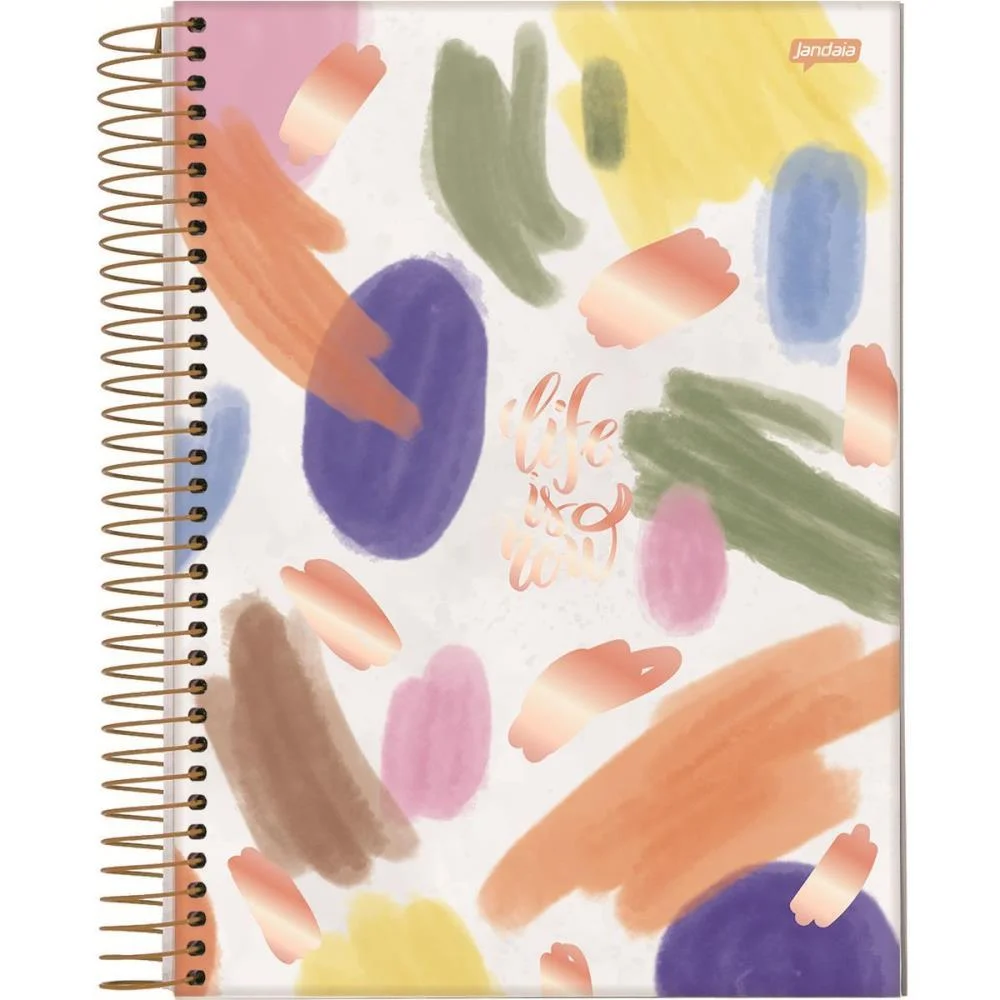 CADERNO 15X1 CAPA DURA LA CREME 240FLS. I.A JANDAIA (PCT.C/02) - imagem 6