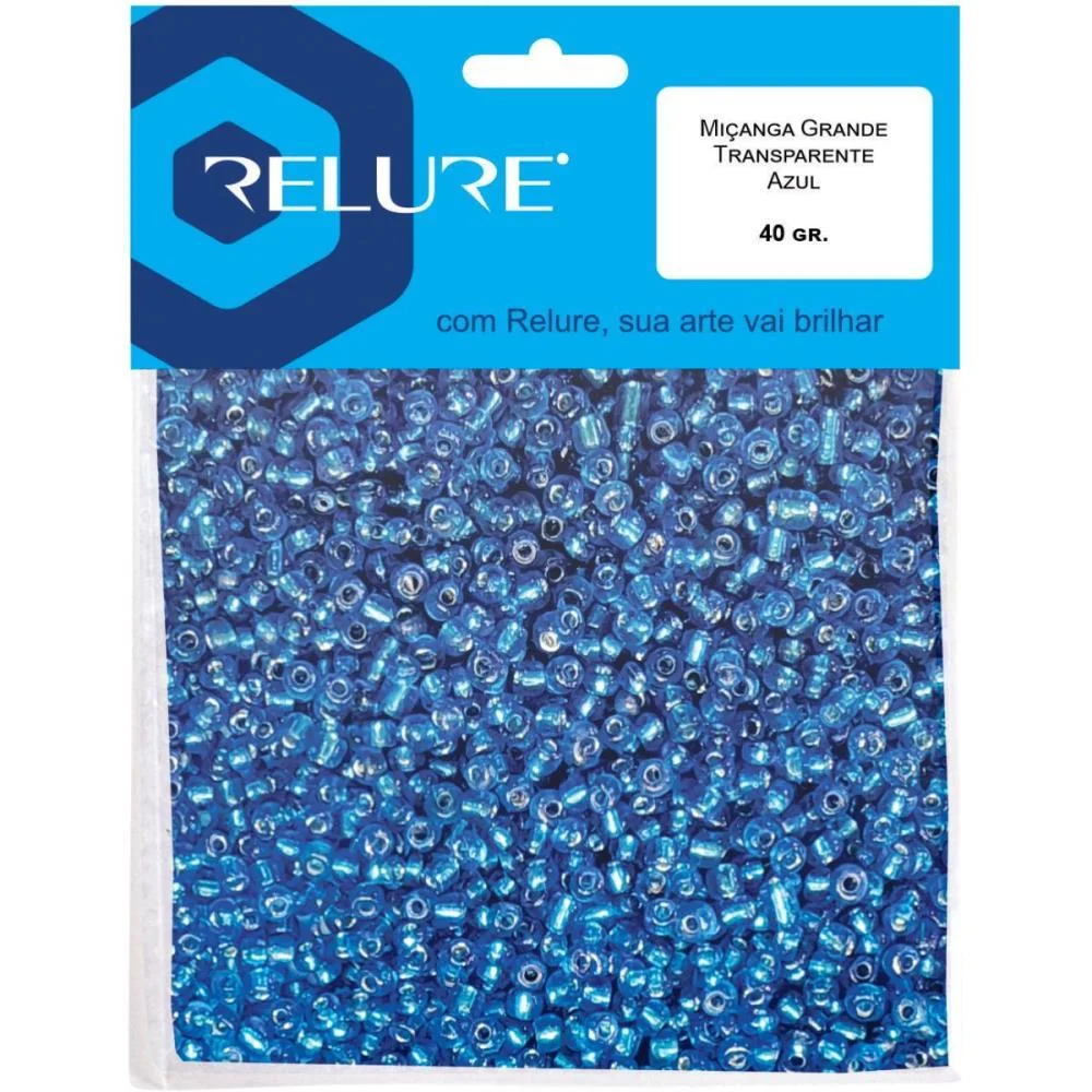 MICANGA AZUL TRANSP. 40G. GRANDE 3,6MM HONEY (PACOTE) - imagem 4