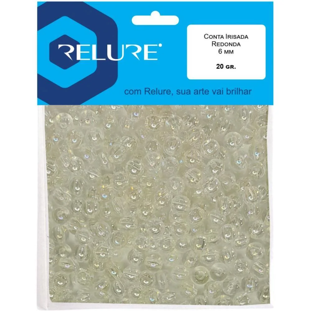 MICANGA ESFERA IRISADA 6MM 20G. TRANSP HONEY (PACOTE) - imagem 3