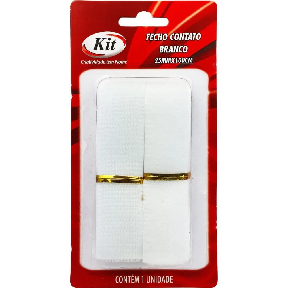 VELCRO 25MMX100CM BR. KIT (CARTELA) - imagem 2