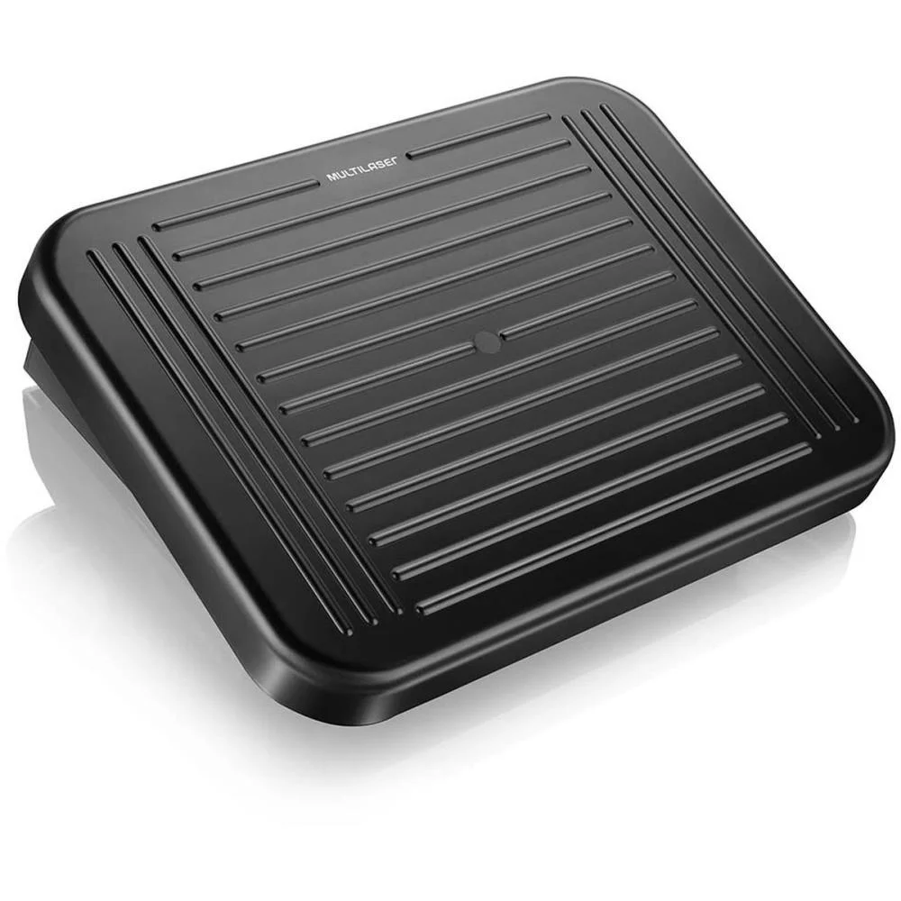 SUPORTE ERGONOMICO P/PES PRETO AJUSTAVEL MULTI (UNIDADE) - imagem 2