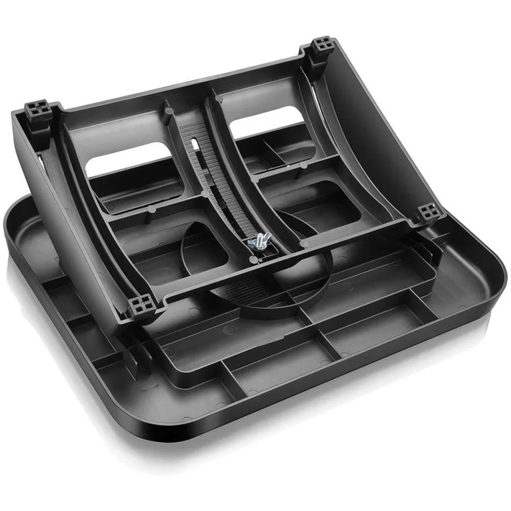 SUPORTE ERGONOMICO P/PES PRETO AJUSTAVEL MULTI (UNIDADE) - imagem 3