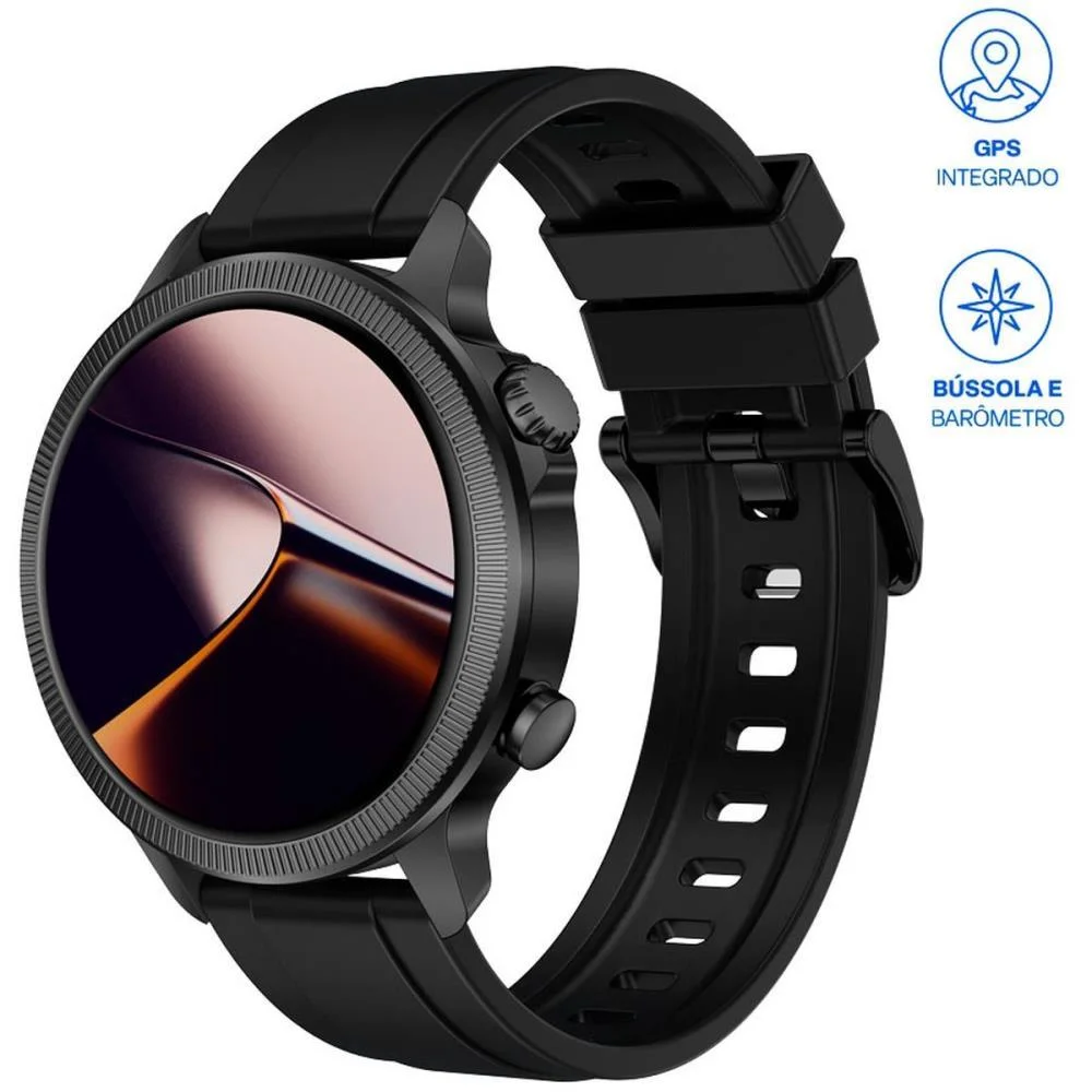 RELOGIO SMARTWATCH MULTI G2R GPS PRETO MULTI (UNIDADE) - imagem 6