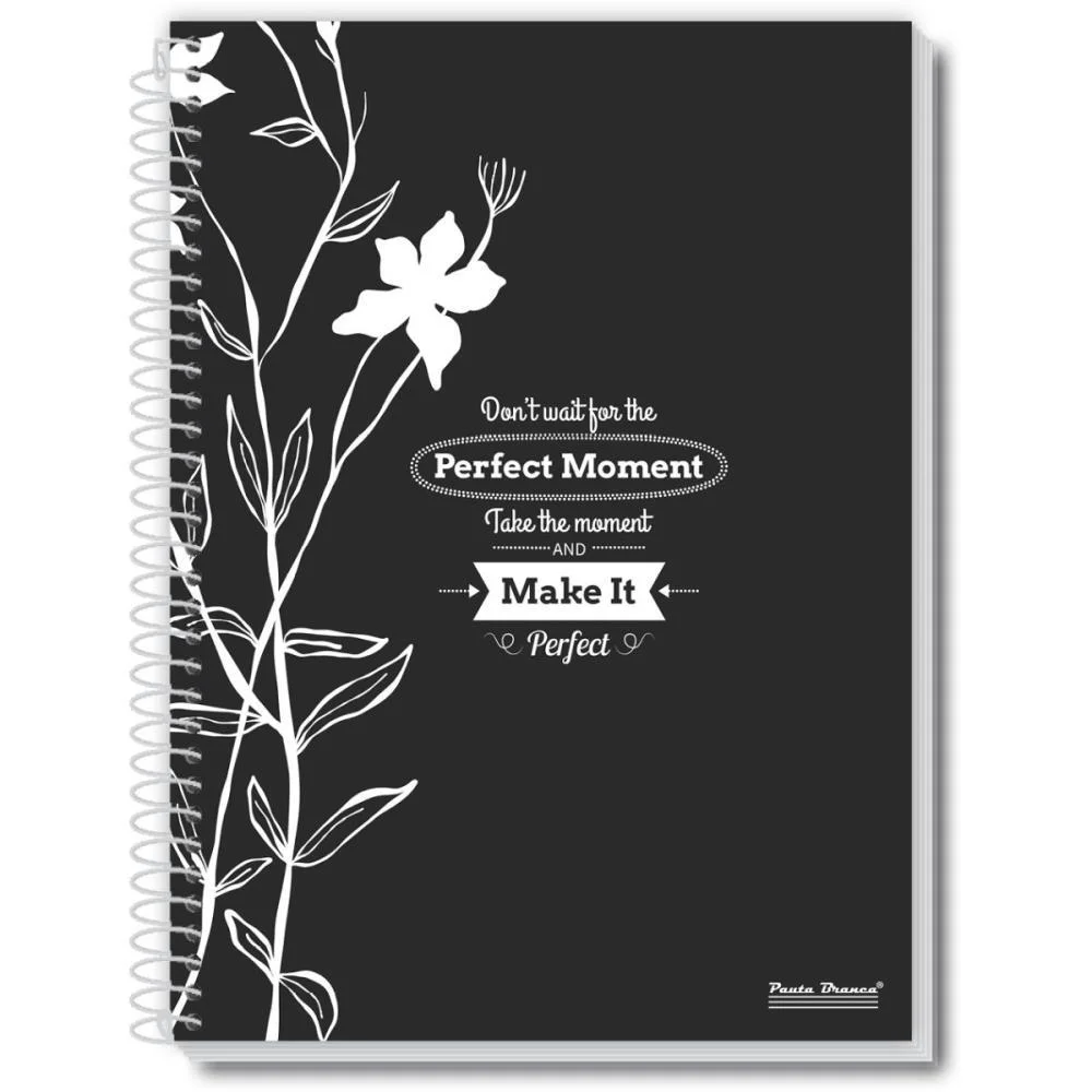 CADERNO 15X1 CAPA DURA UAU 300FLS. PAUTA BRANCA (PCT.C/02) - imagem 2