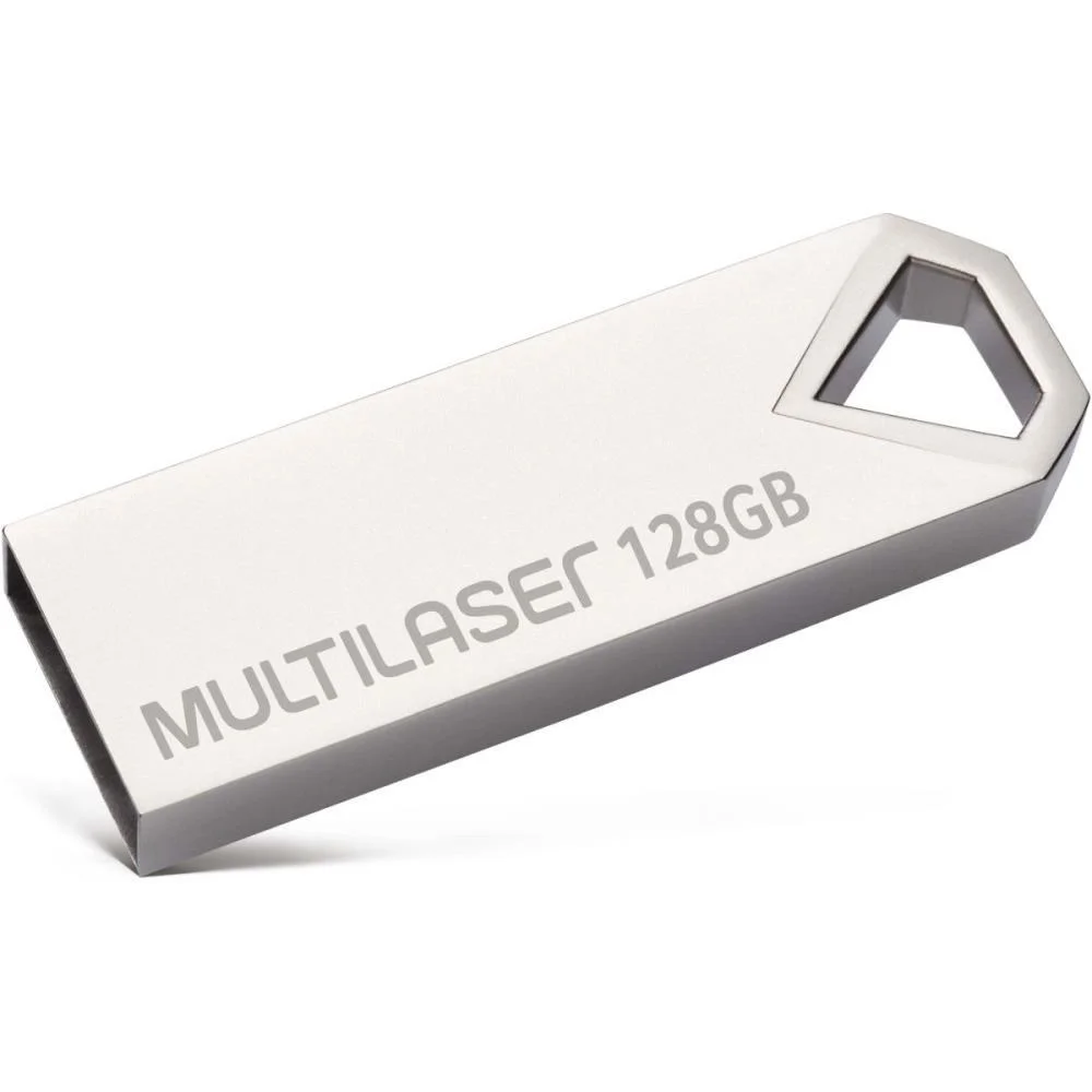 PEN DRIVE USB DIAMOND METALICO 128GB MULTI (UNIDADE) - imagem 3