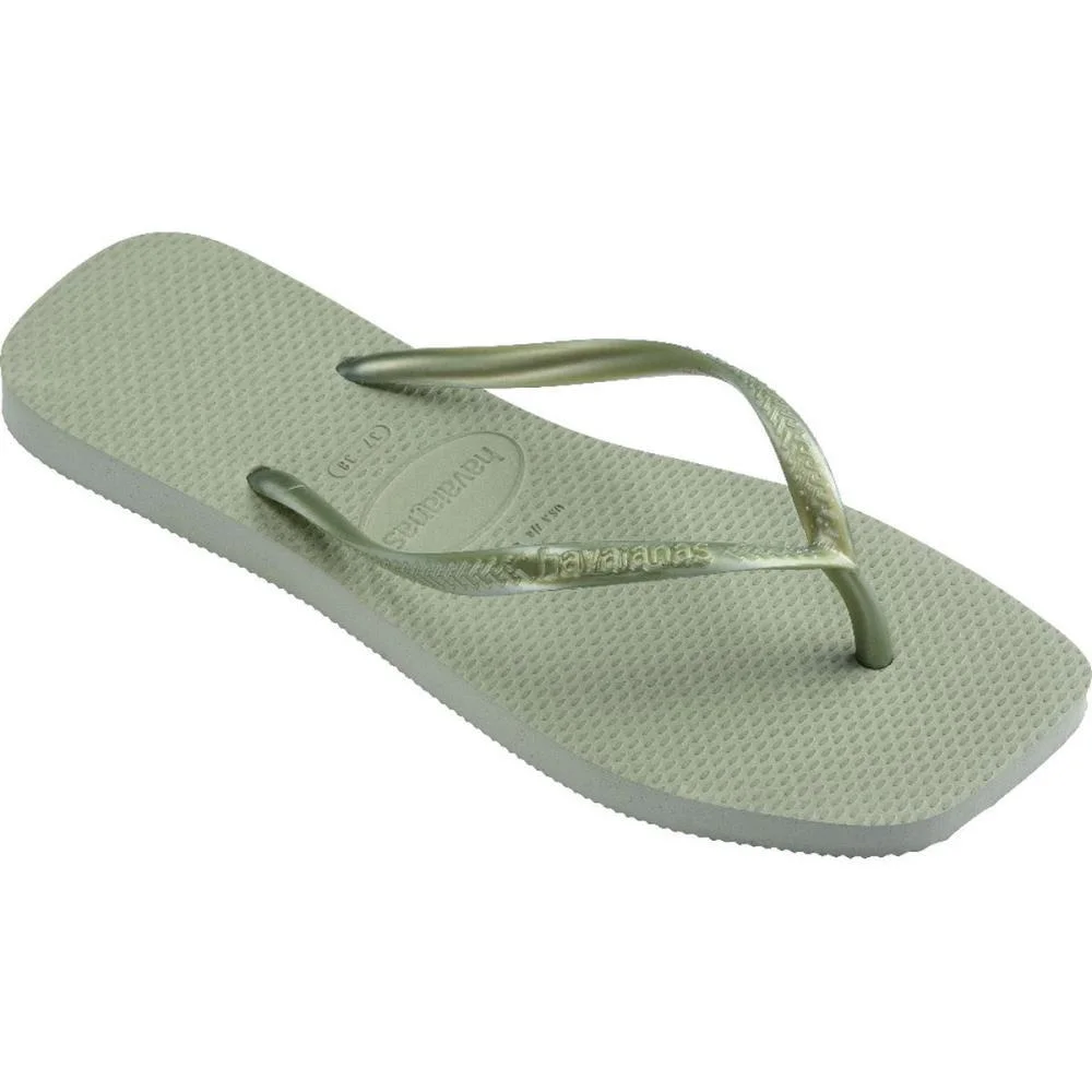 CHINELO HAVAIANAS FEMININO SLIM SQUARE 35/6 SMOKE GREEN HAVAIANAS (PAR) - imagem 4