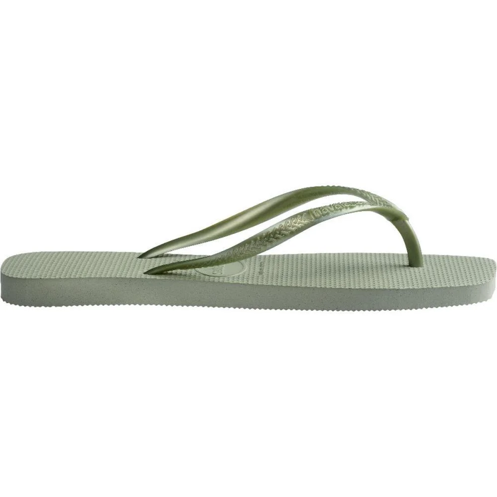 CHINELO HAVAIANAS FEMININO SLIM SQUARE 39/0 SMOKE GREEN HAVAIANAS (PAR) - imagem 5