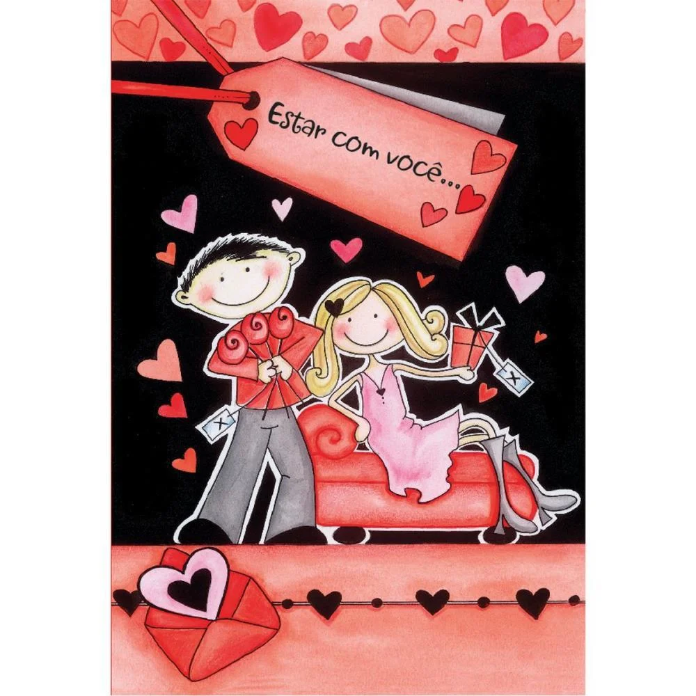 CARTAO NAMORADO/AMOR KIT-67N 18MOD.3411/3428 GP.03 CRISTINA (KIT-36) - imagem 3