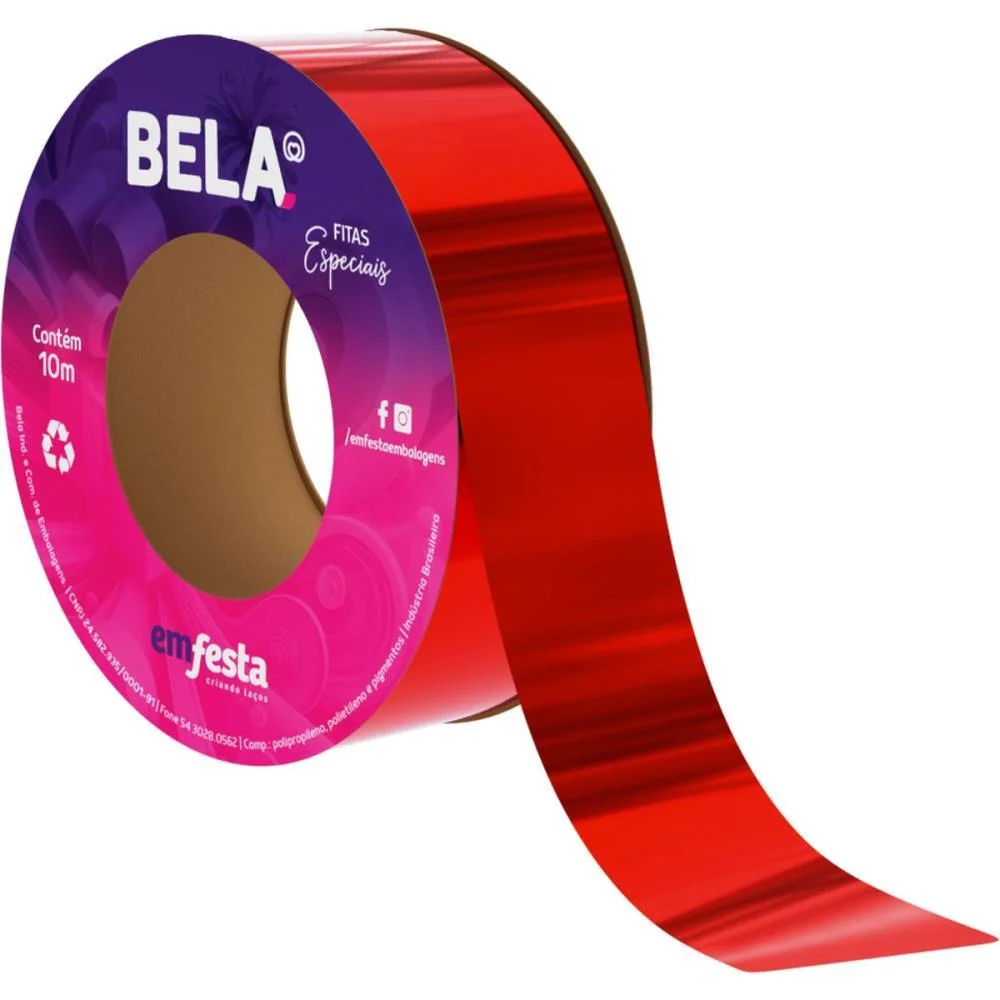 FITA METALIZADA 30MMX10M SORTIDA EMFESTA (PCT.C/05) - imagem 4