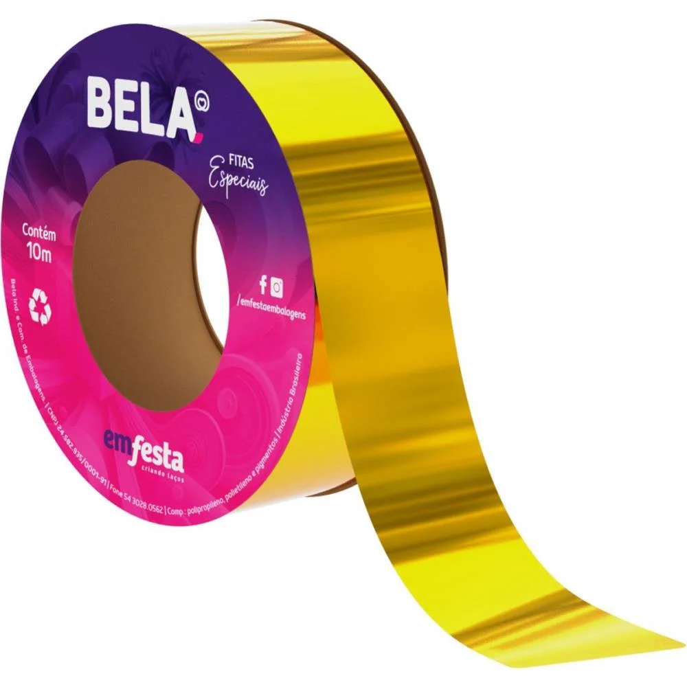 FITA METALIZADA 30MMX10M SORTIDA EMFESTA (PCT.C/05) - imagem 6