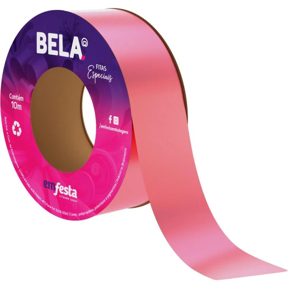 FITA METALIZADA 15MMX10M FOSCA (S) EMFESTA (PCT.C/10) - imagem 3