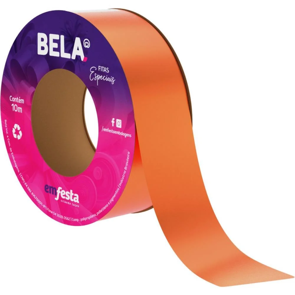 FITA METALIZADA 15MMX10M FOSCA (S) EMFESTA (PCT.C/10) - imagem 6