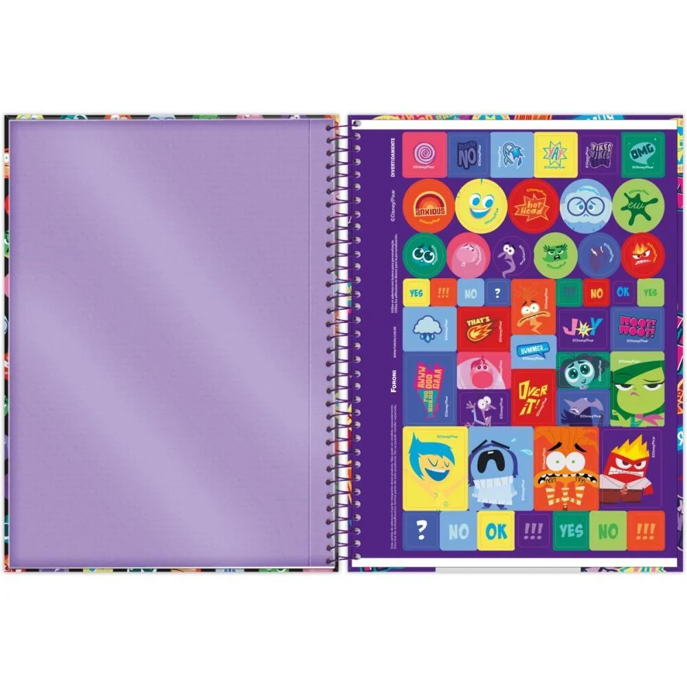 CADERNO 15X1 CAPA DURA DIVERTIDAMENTE 240F FORONI (PCT.C/02) - imagem 6