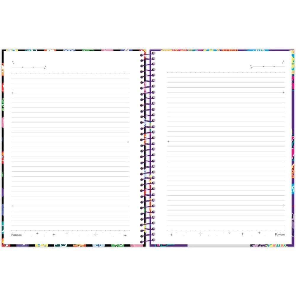 CADERNO 15X1 CAPA DURA DIVERTIDAMENTE 240F FORONI (PCT.C/02) - imagem 8