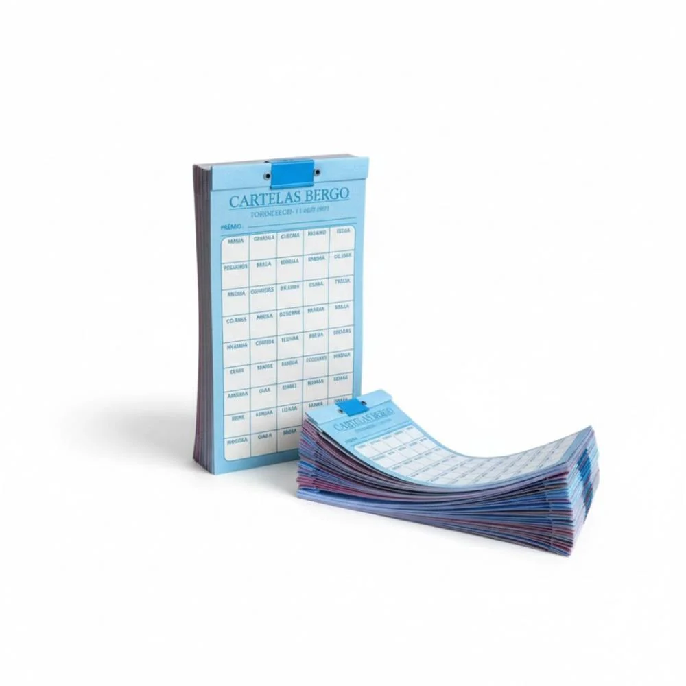 CARTELA DE RIFA C/100 NOMES PCT.C/50 CARTELAS GRAFICA GUERRA (PACOTE) - imagem 4