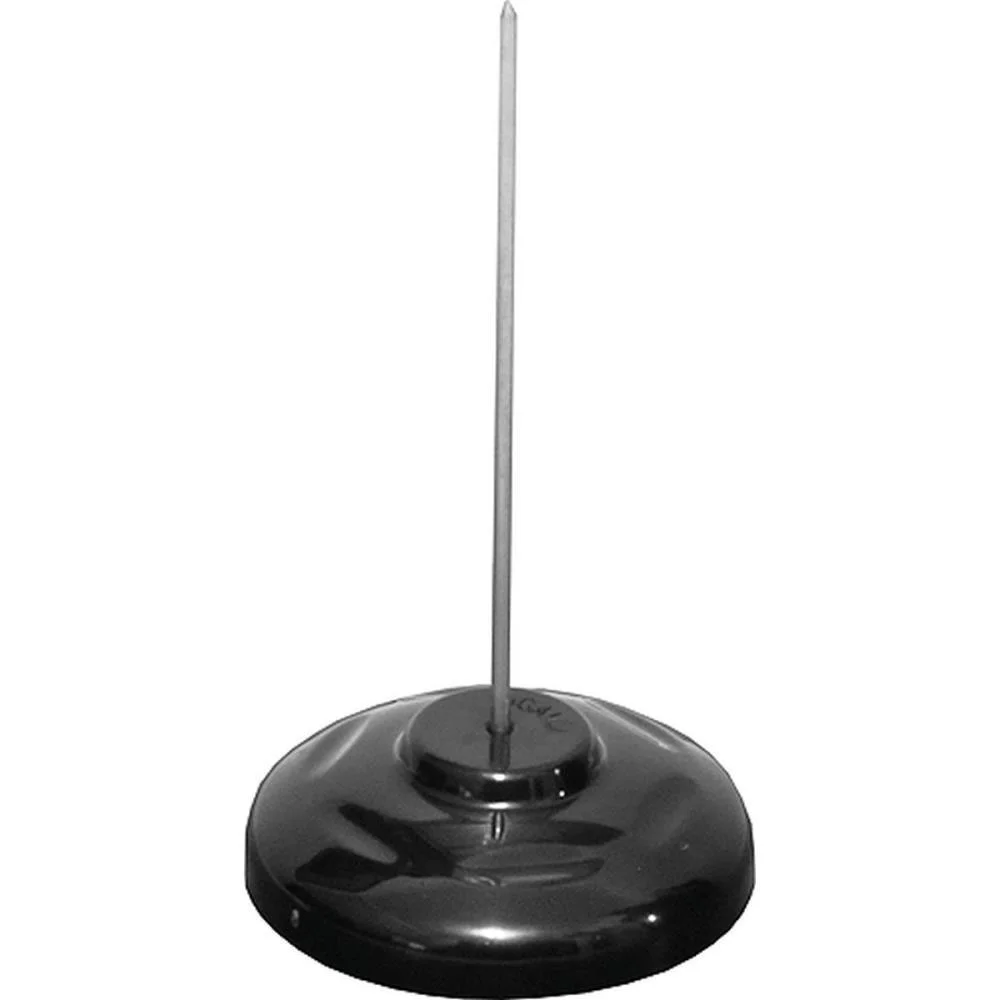 ESPETO PARA PAPEL METAL PRETO/CINZA CAVIA (PCT.C/12) - imagem 2