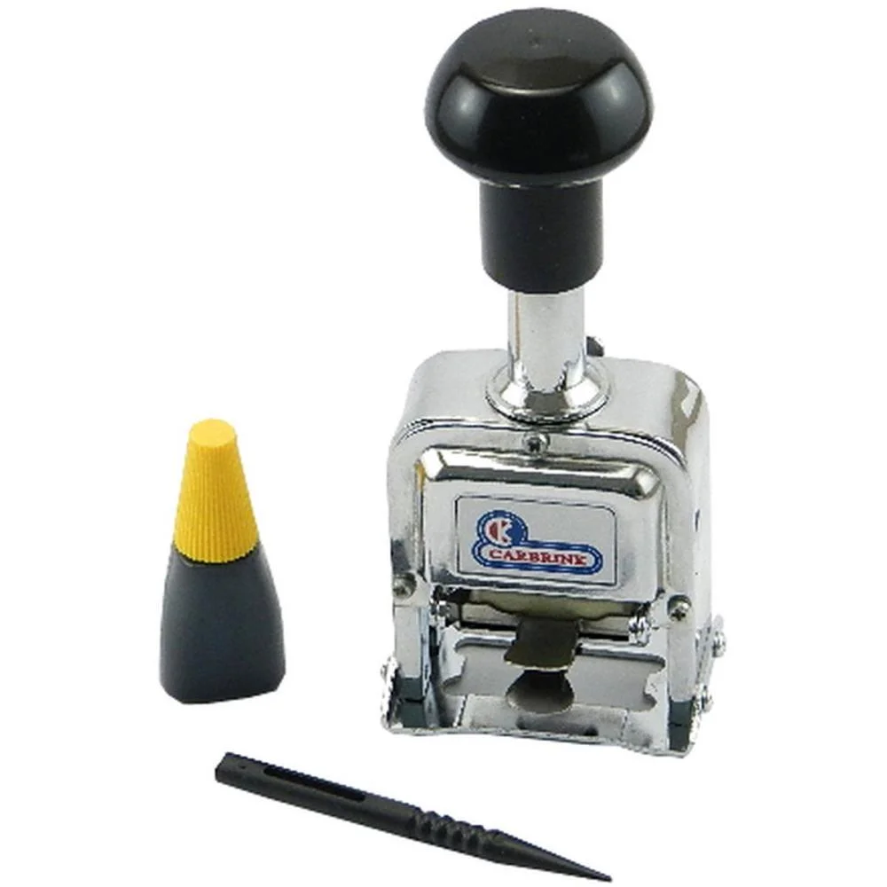 NUMERADOR AUTOMATICO KW-TRIO 6 DIGITOS C/REPETICAO CARBRINK (UNIDADE) - imagem 4