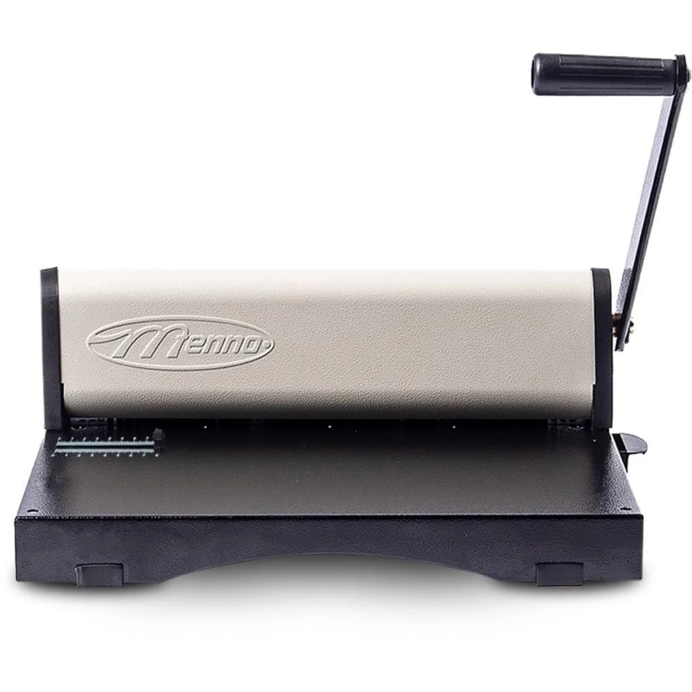 MAQUINA ENCADERNADORA L390X115MM P/10F.54FUROS BG A4 MENNO (UNIDADE) - imagem 4