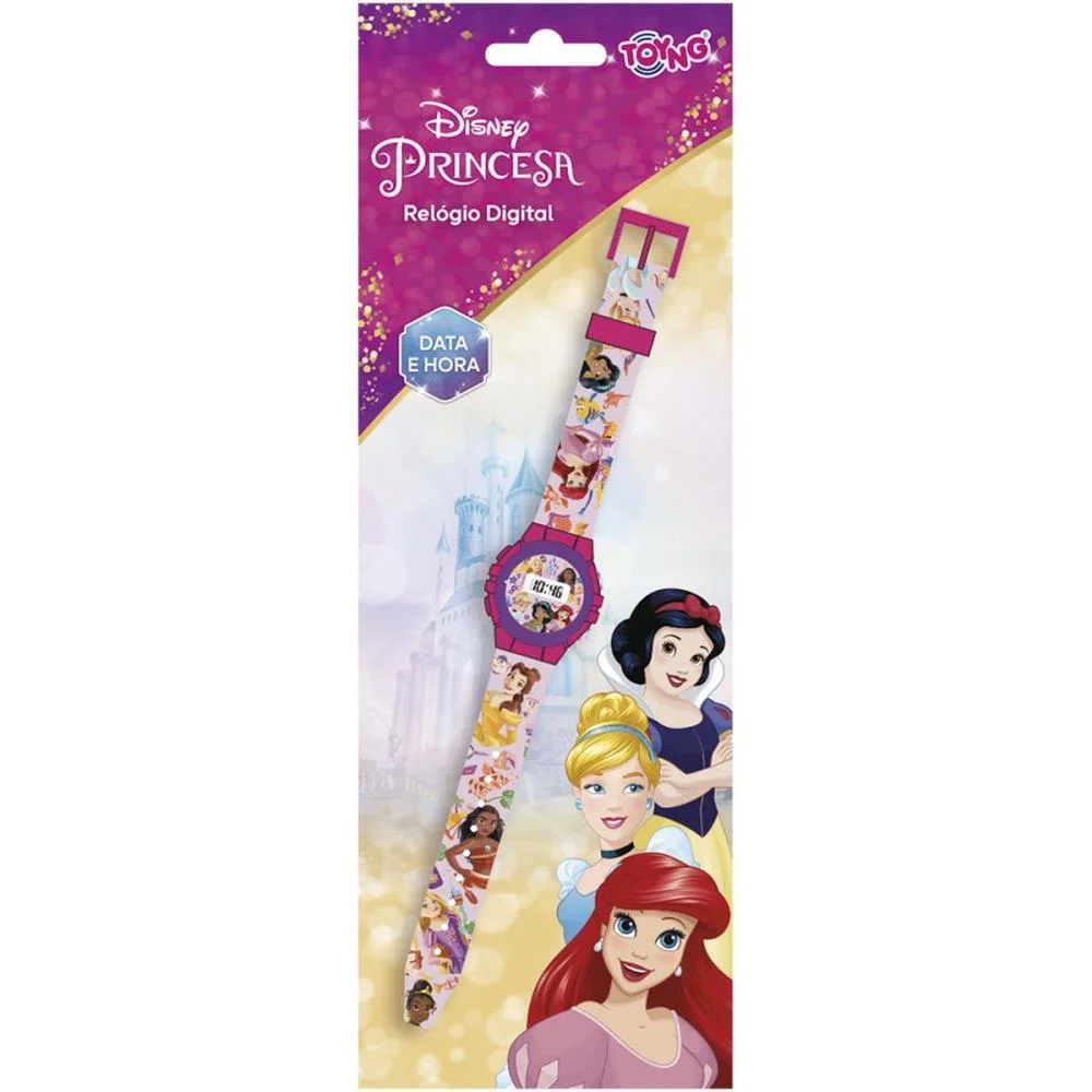 RELOGIO INFANTIL PRINCESAS DATA E HORA TOYNG (UNIDADE) - imagem 4