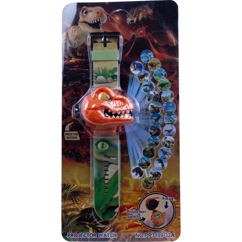 RELOGIO INFANTIL DINO COM PROJETOR BEE TOYS (UNIDADE) - imagem 3