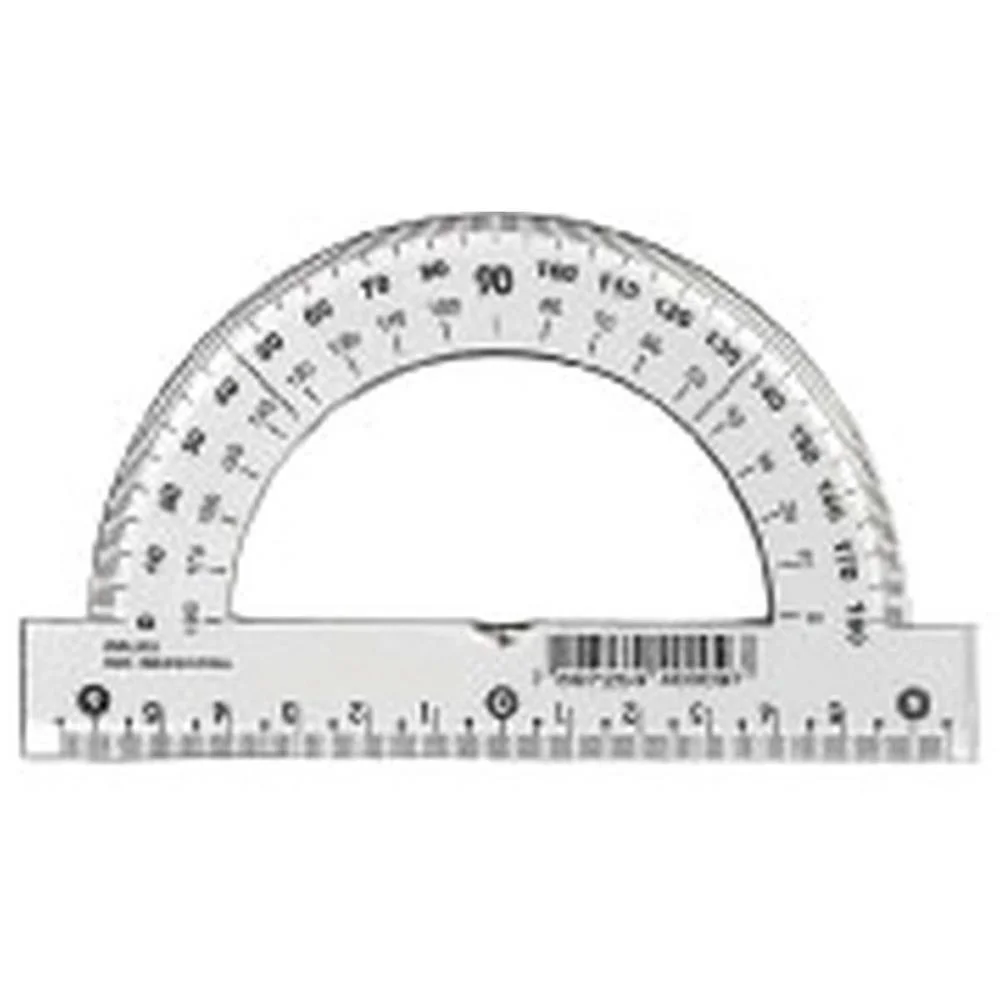 TRANSFERIDOR PLASTICO 180 GRAUS CHANFRADO MAXCRIL (PCT.C/10) - imagem 3