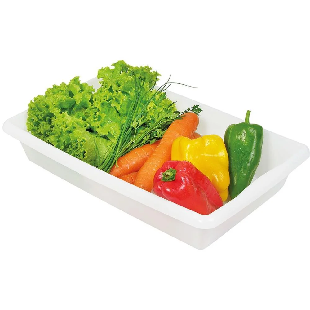 BANDEJA PLASTICA ALIMENTOS BRANCA M 44CM SANREMO (UNIDADE) - imagem 4