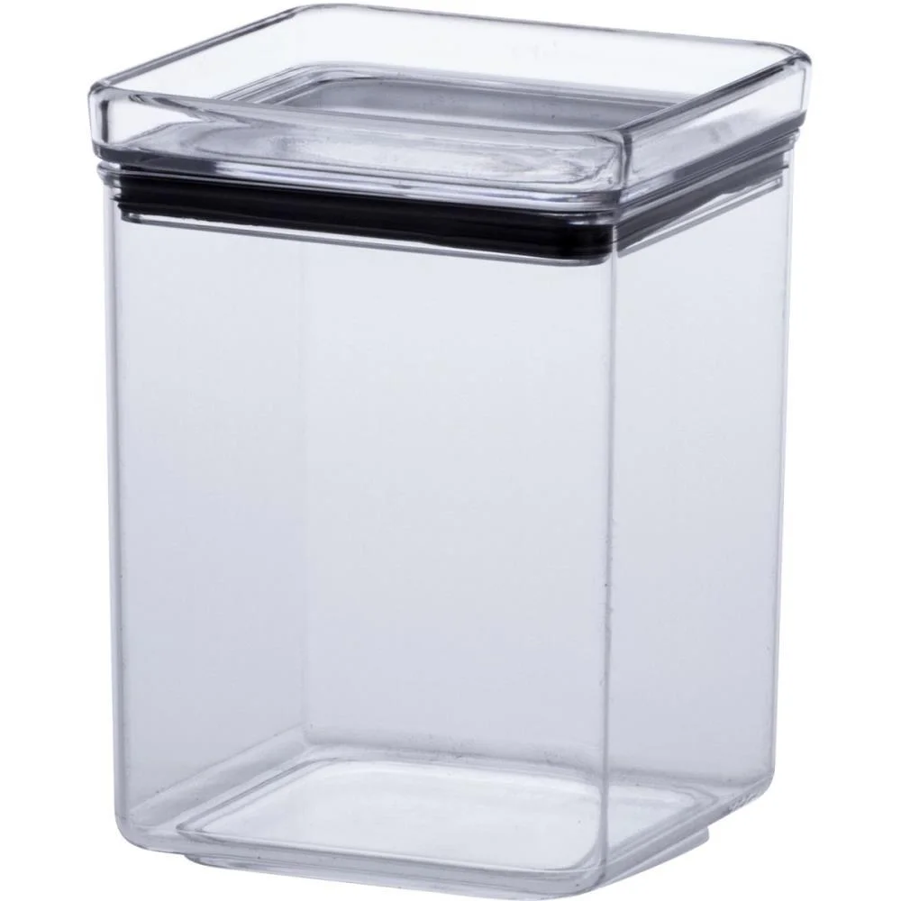 POTE ACRILICO HERMETIC 1.000ML LUMINI QUADRA PARAMOUNT (UNIDADE) - imagem 2