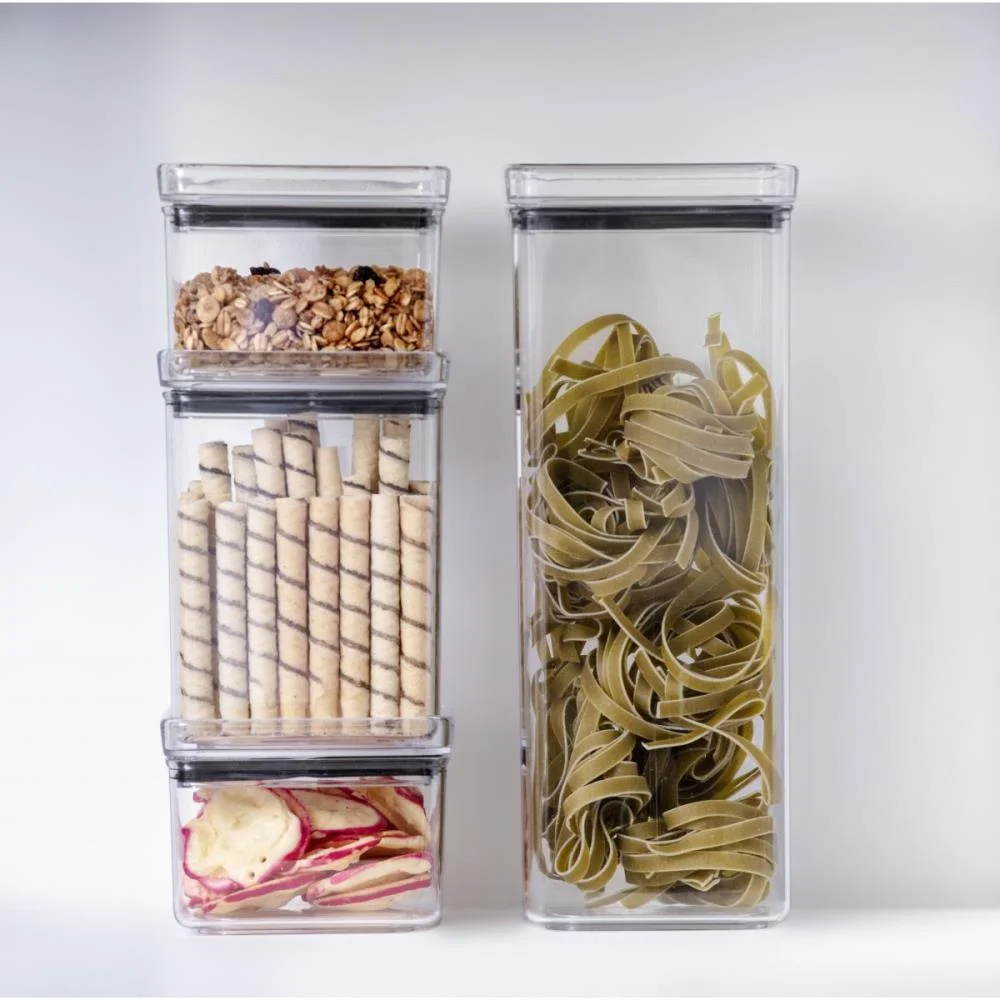 POTE ACRILICO HERMETIC 1.000ML LUMINI QUADRA PARAMOUNT (UNIDADE) - imagem 3