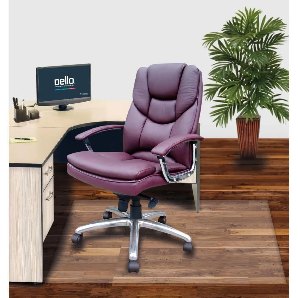 TAPETE PROTETOR PISO 1,0X1.2M TRANSP DELLO (UNIDADE) - imagem 4