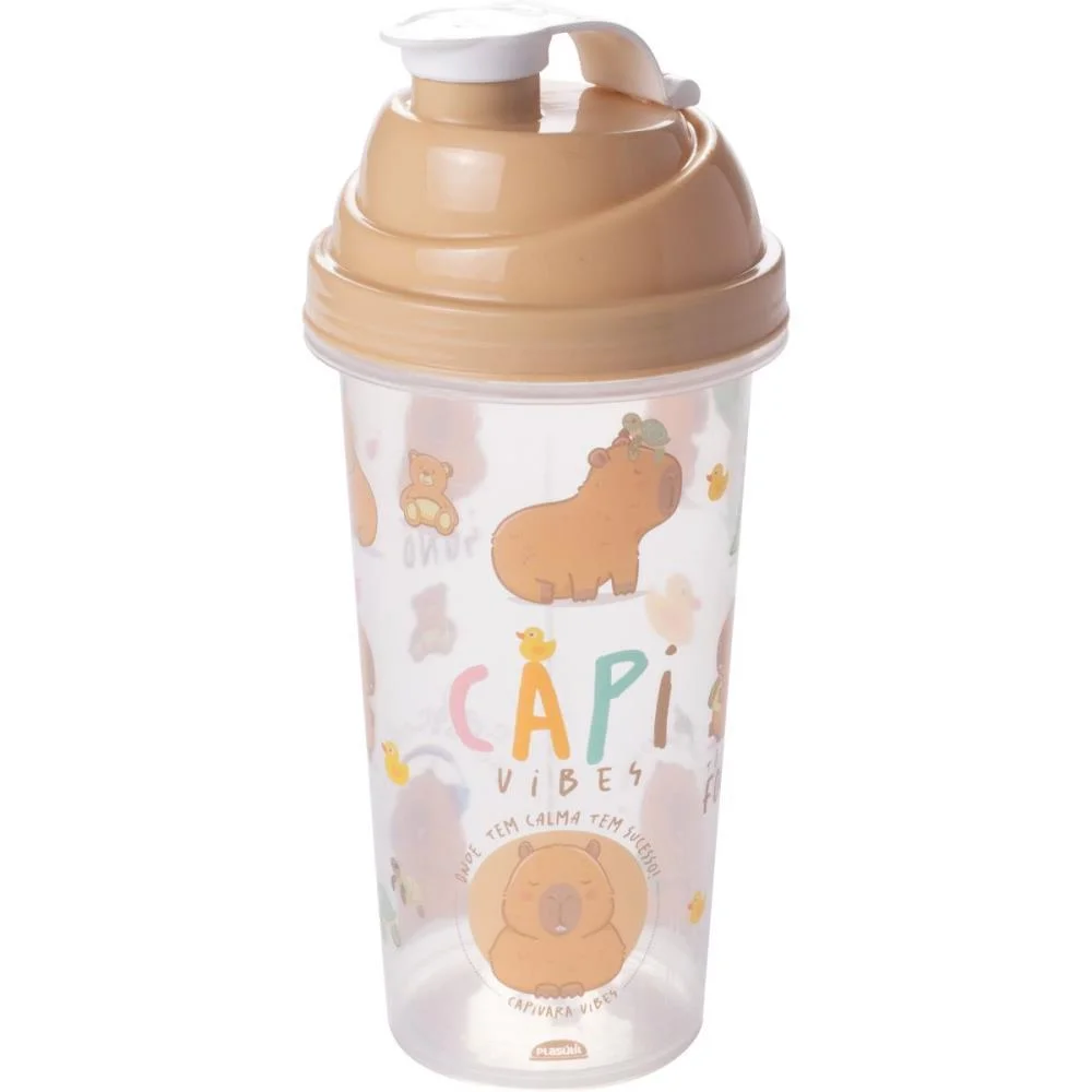 SHAKEIRA CAPIVARA 580ML PLASUTIL (UNIDADE) - imagem 2